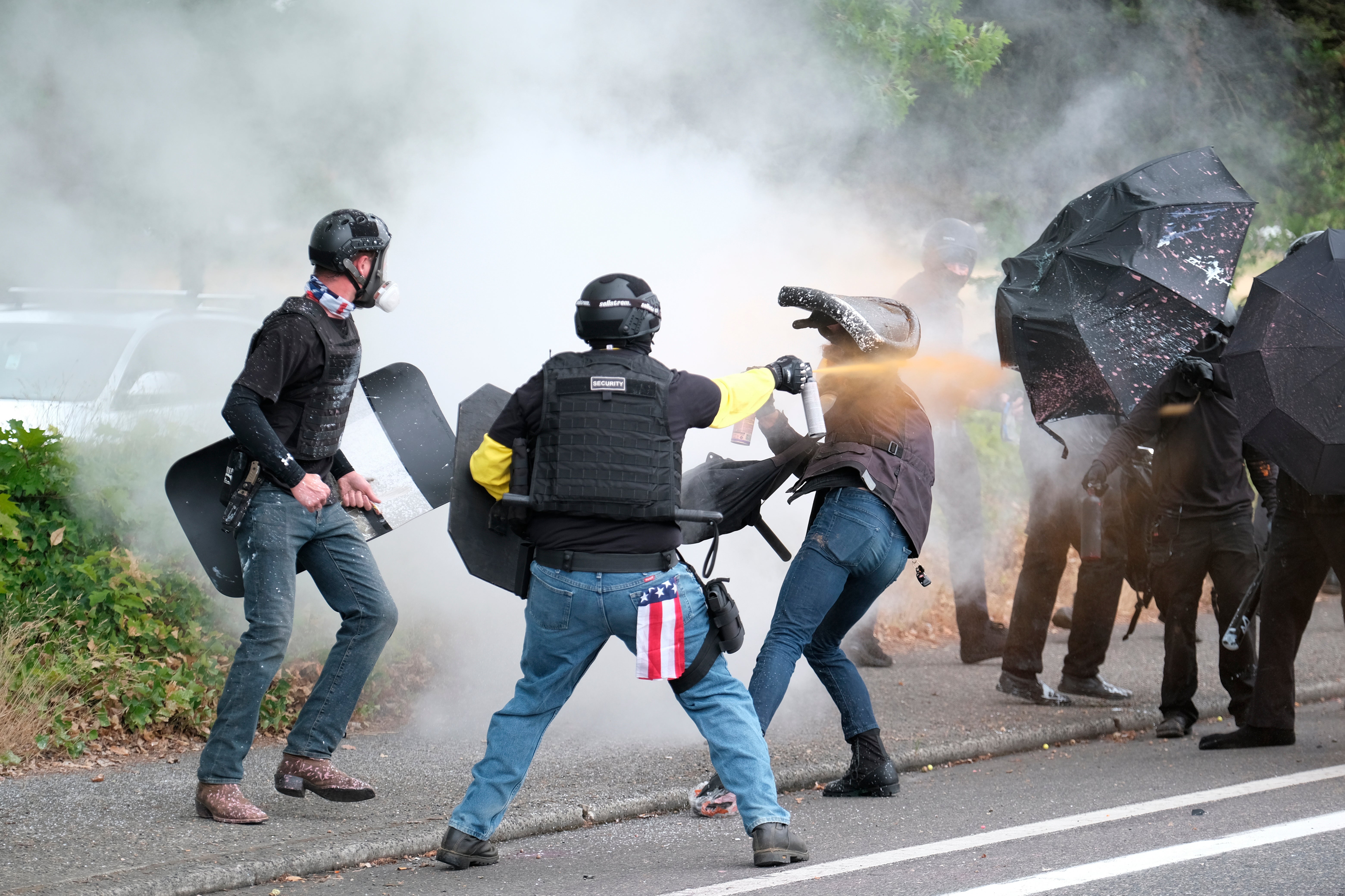 Portland Protests Missing Police