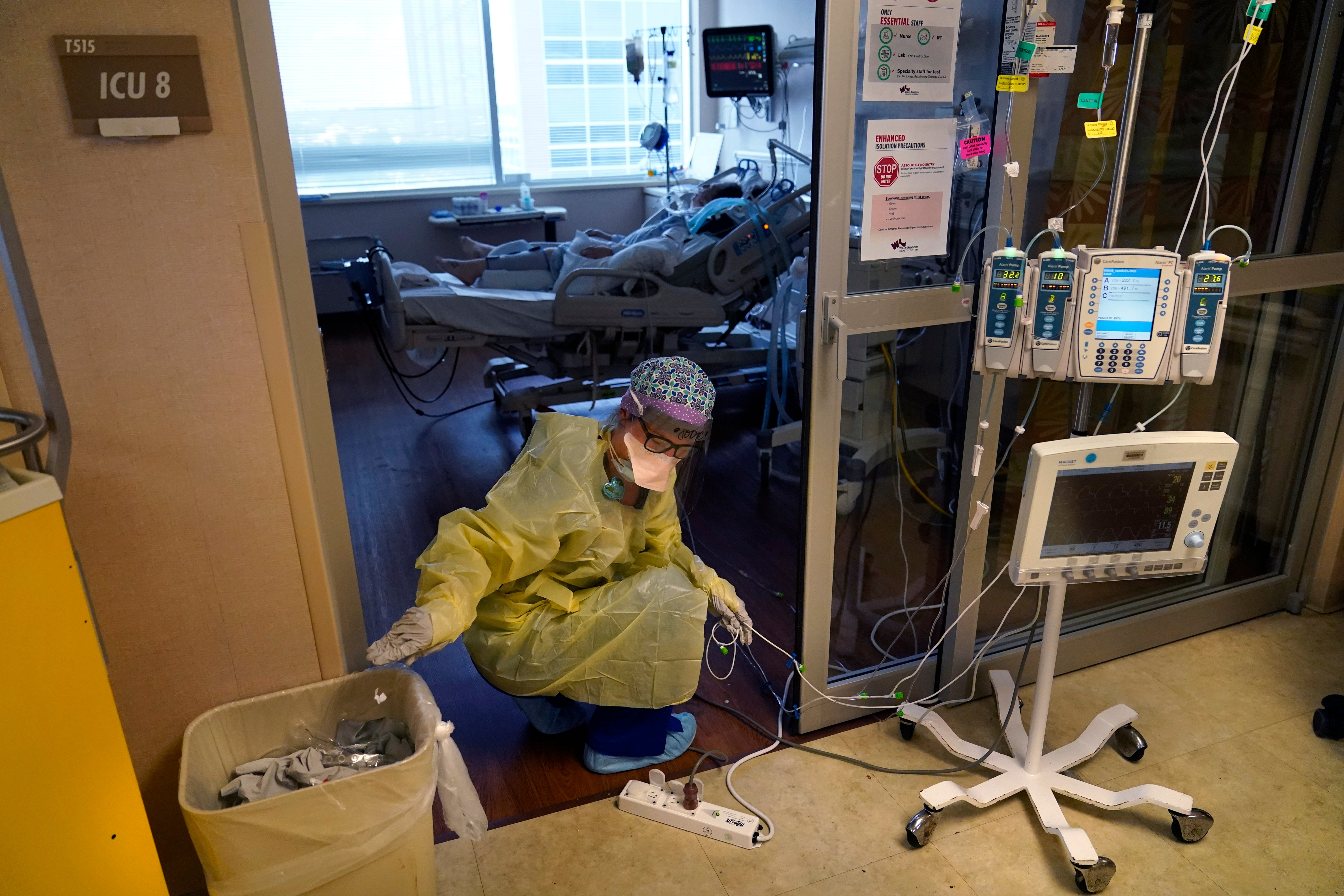 Virus Outbreak Louisiana Hospital