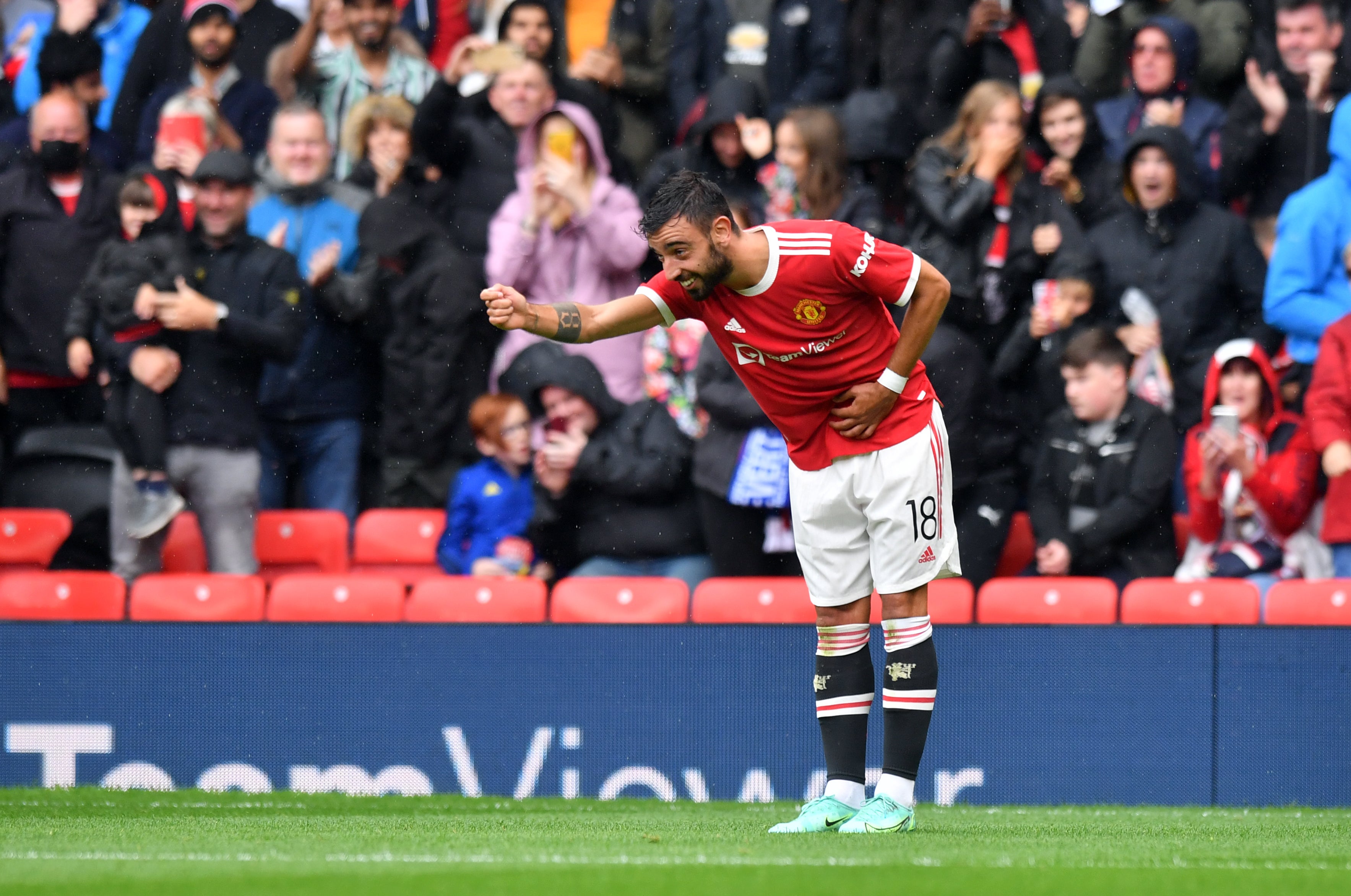 Bruno Fernandes will pose a threat for Wolves on Sunday (Anthony Devlin/PA)