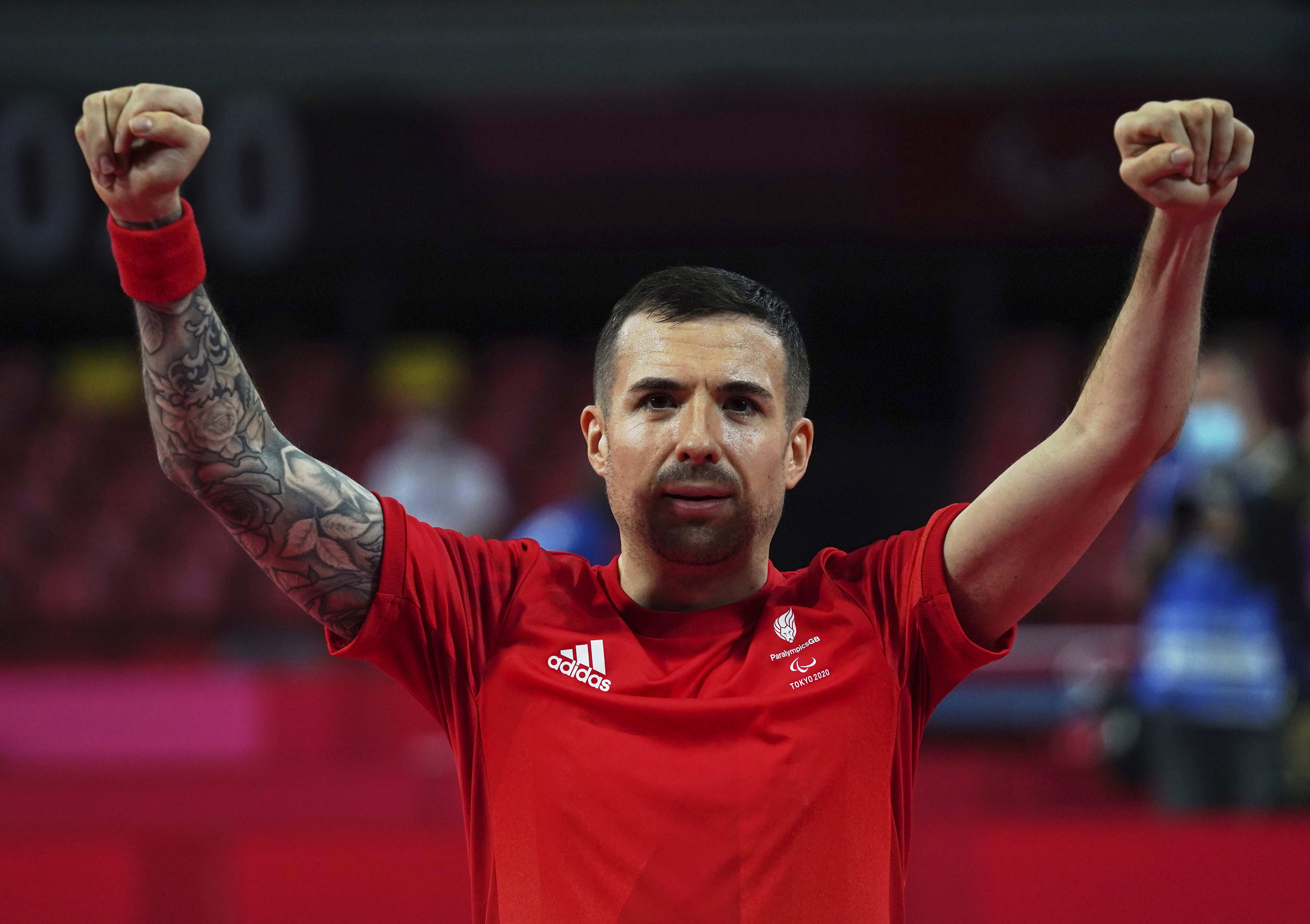 Table Tennis player Will Bayley ended up with silver (imagecomms/ParalympicsGB)