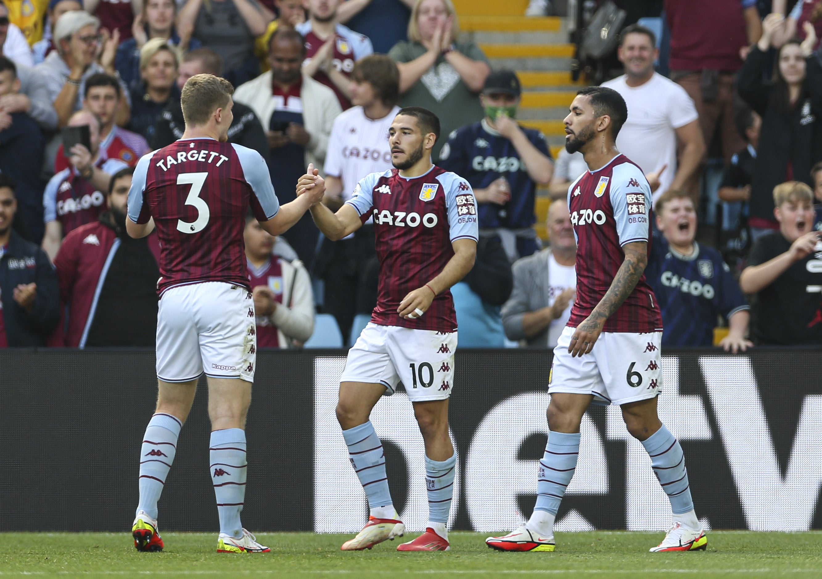 Aston Villa’s Emi Buendia is due to travel to Argentina for international duty. (Barrington Coombs/PA)