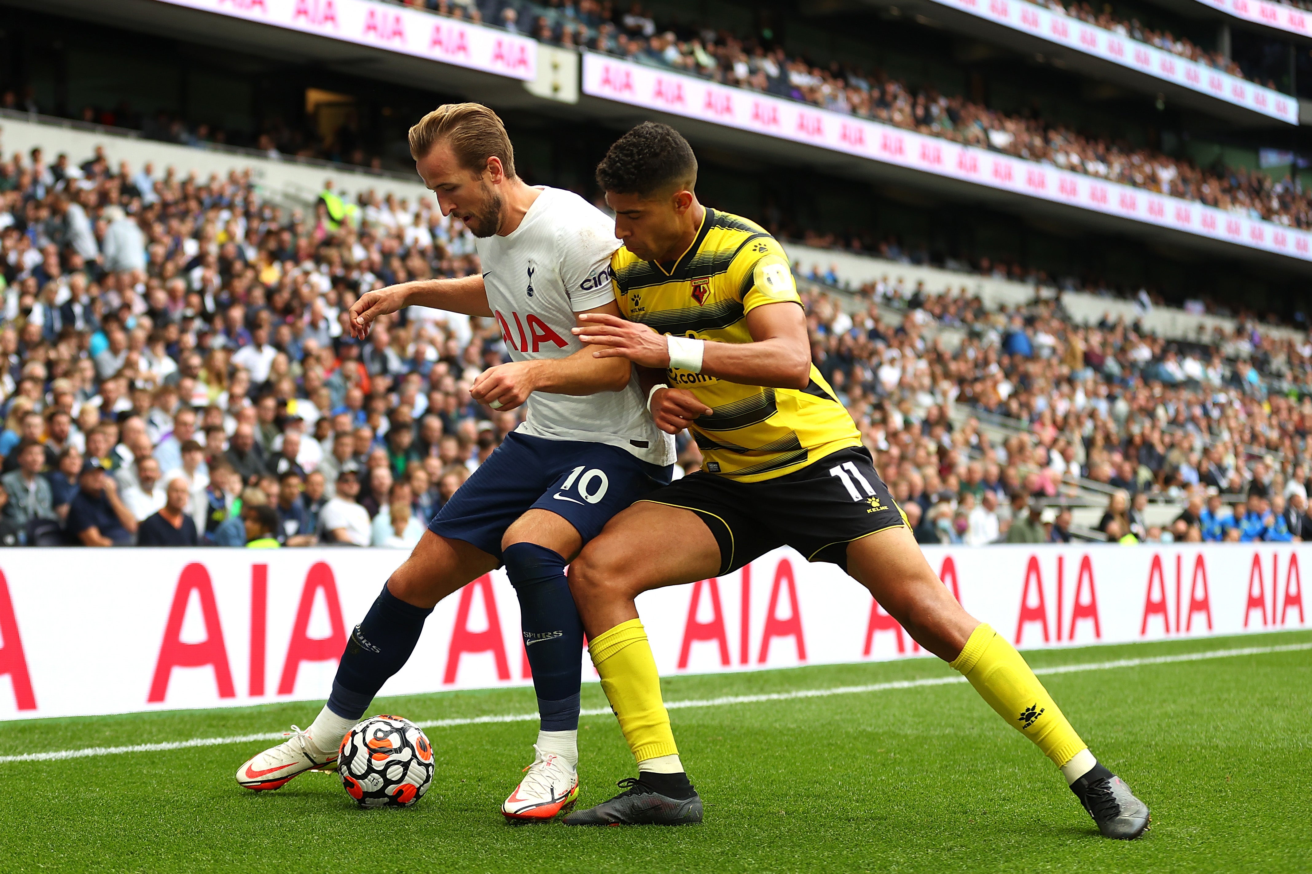 Harry Kane returned to the starting line-up for Tottenham