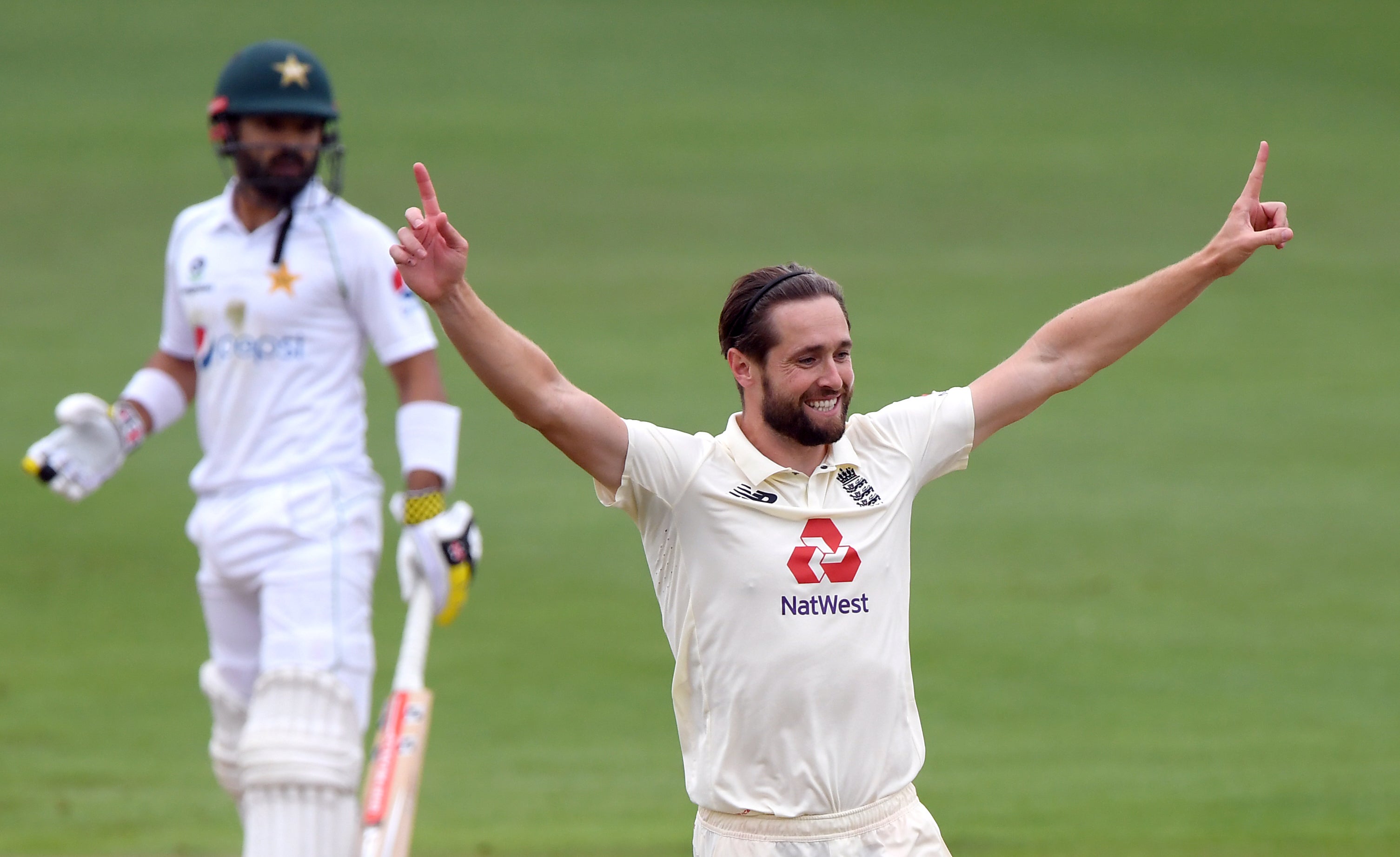 Chris Woakes could make his first Test appearance for a year (Stu Forster/Pool)