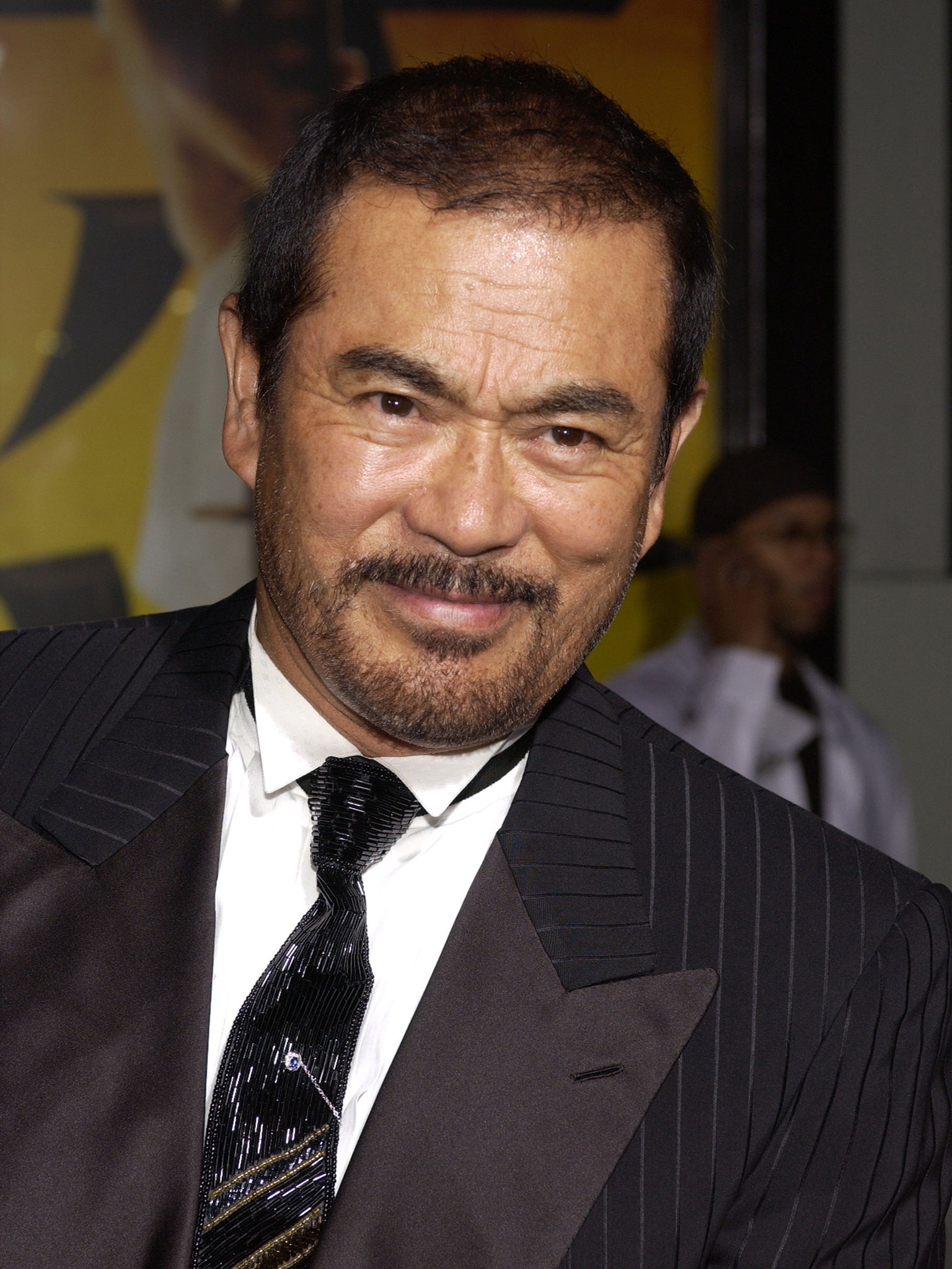 Chiba at the 2003 premiere of ‘Kill Bill’ in Hollywood