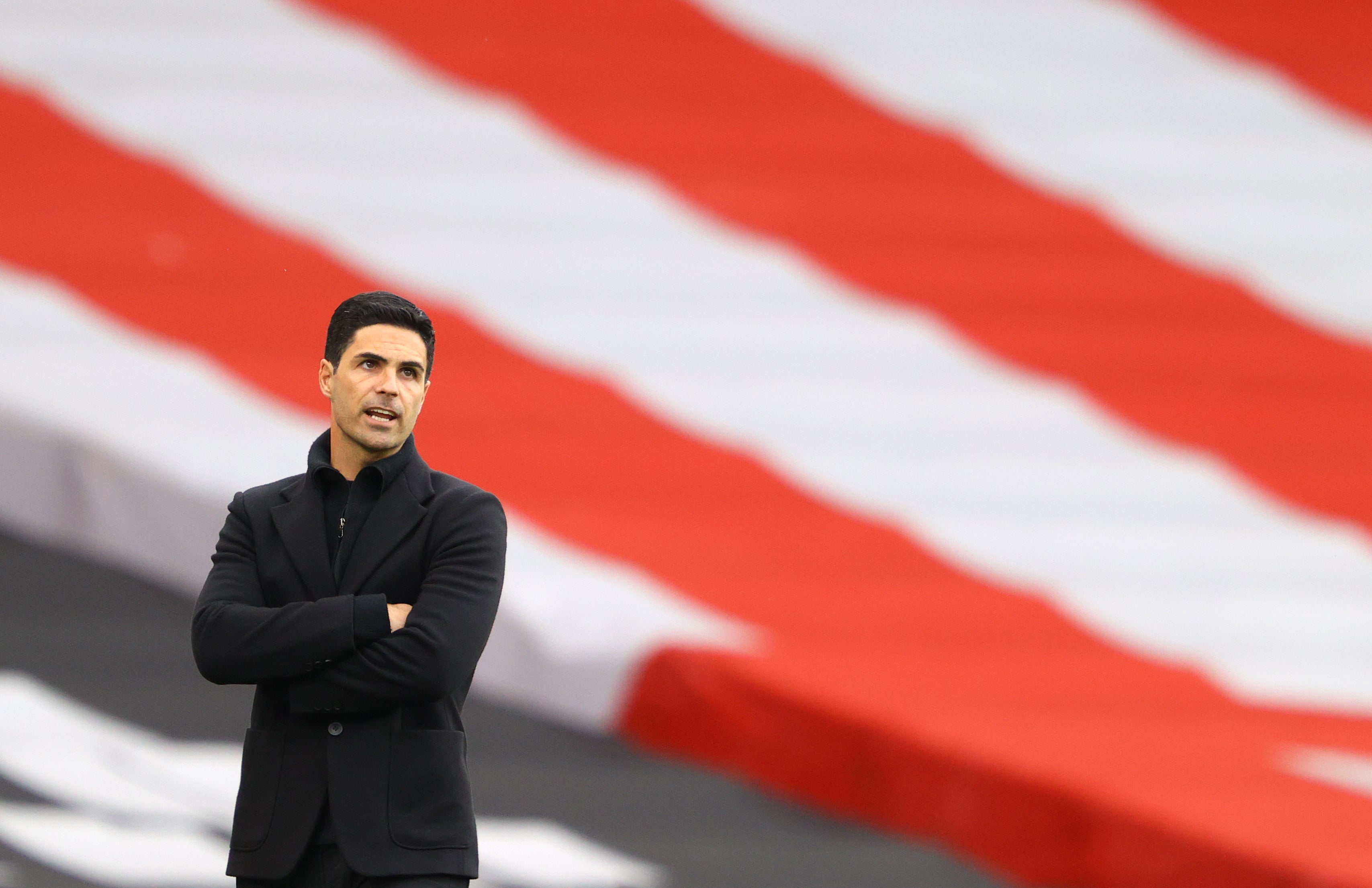 Mikel Arteta is expected to sanction several departures if suitable offers come in (Richard Heathcote/PA)