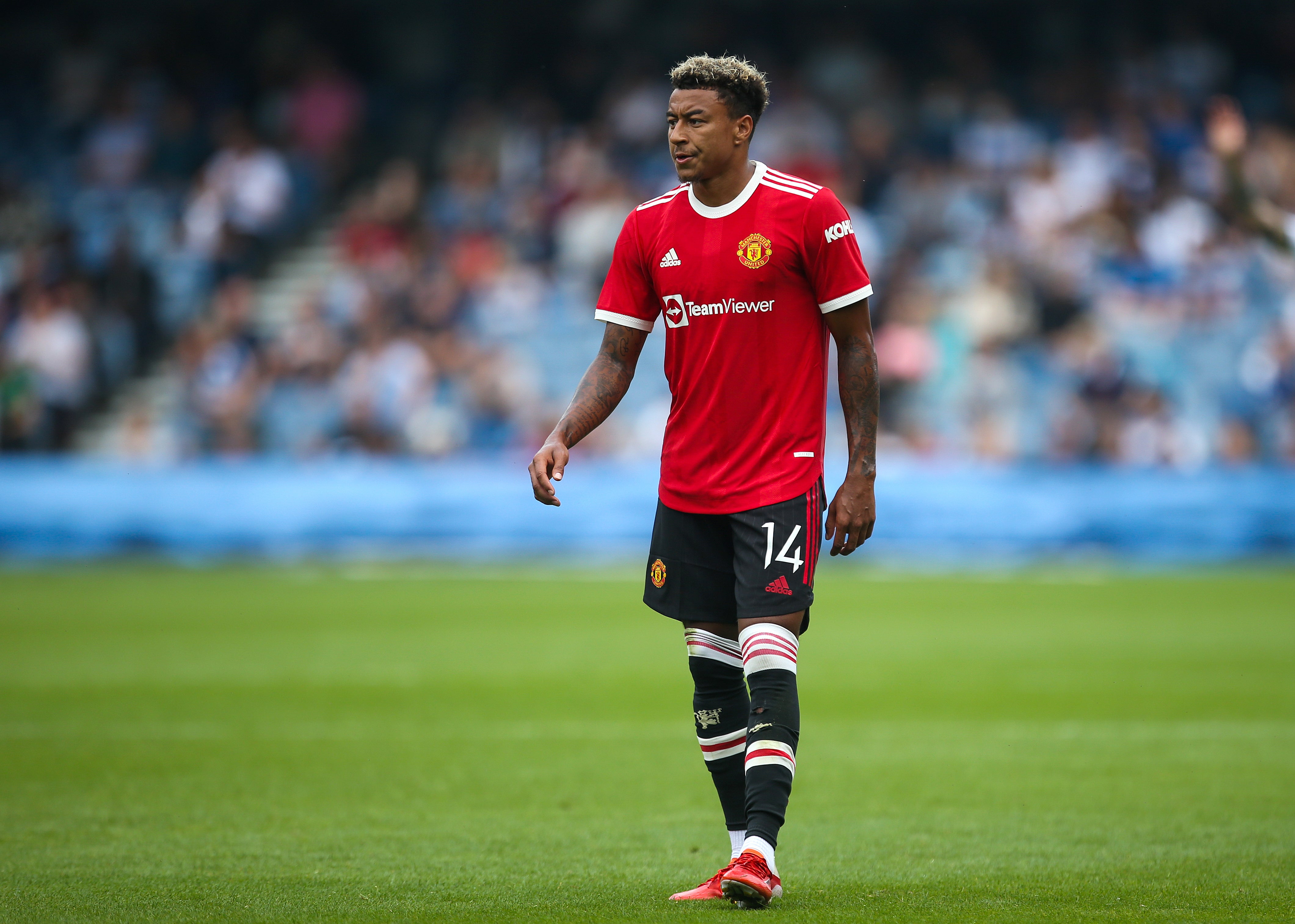 Jesse Lingard could be on his way out of Old Trafford following Cristiano Ronaldo’s return (Steven Paston/PA)