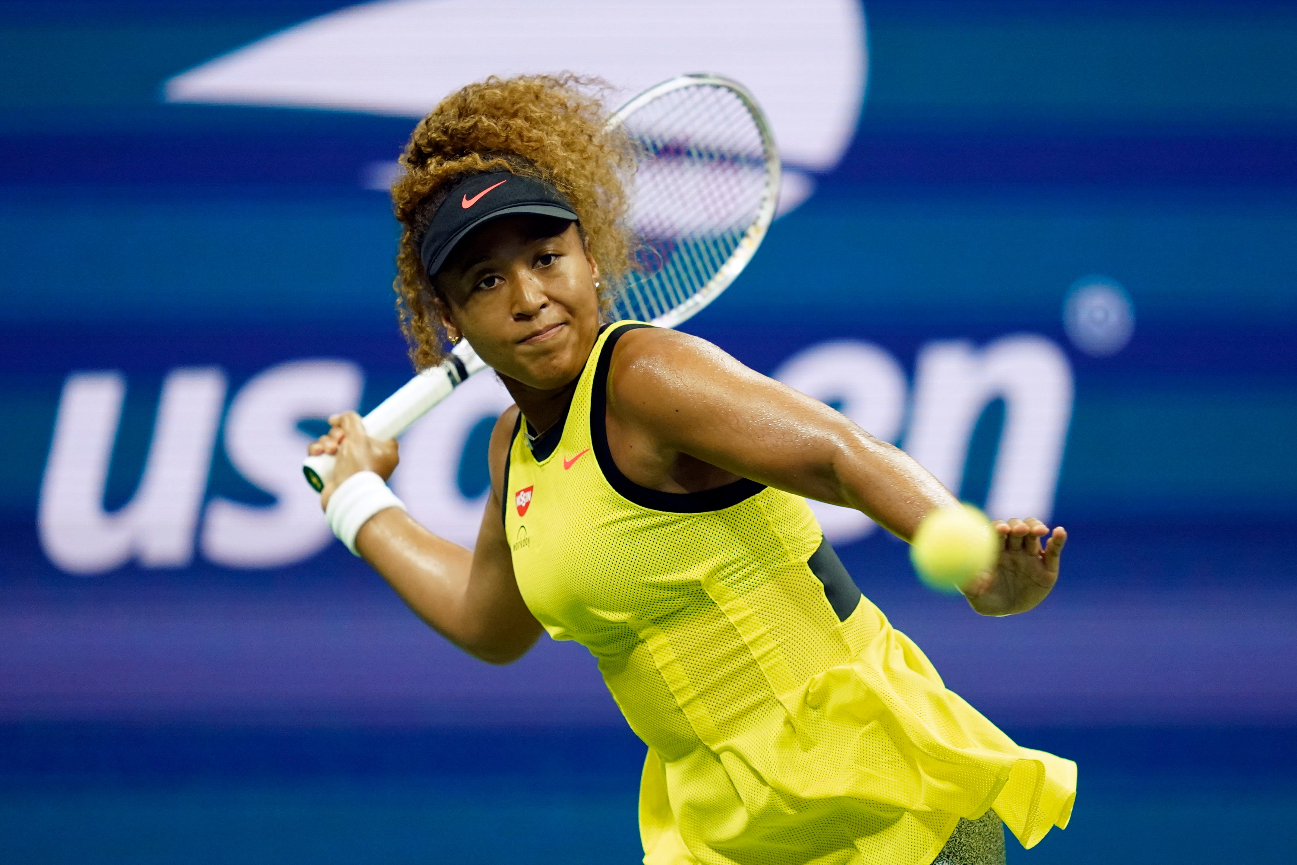 Naomi Osaka is through in straight sets (Elise Amendola/AP)