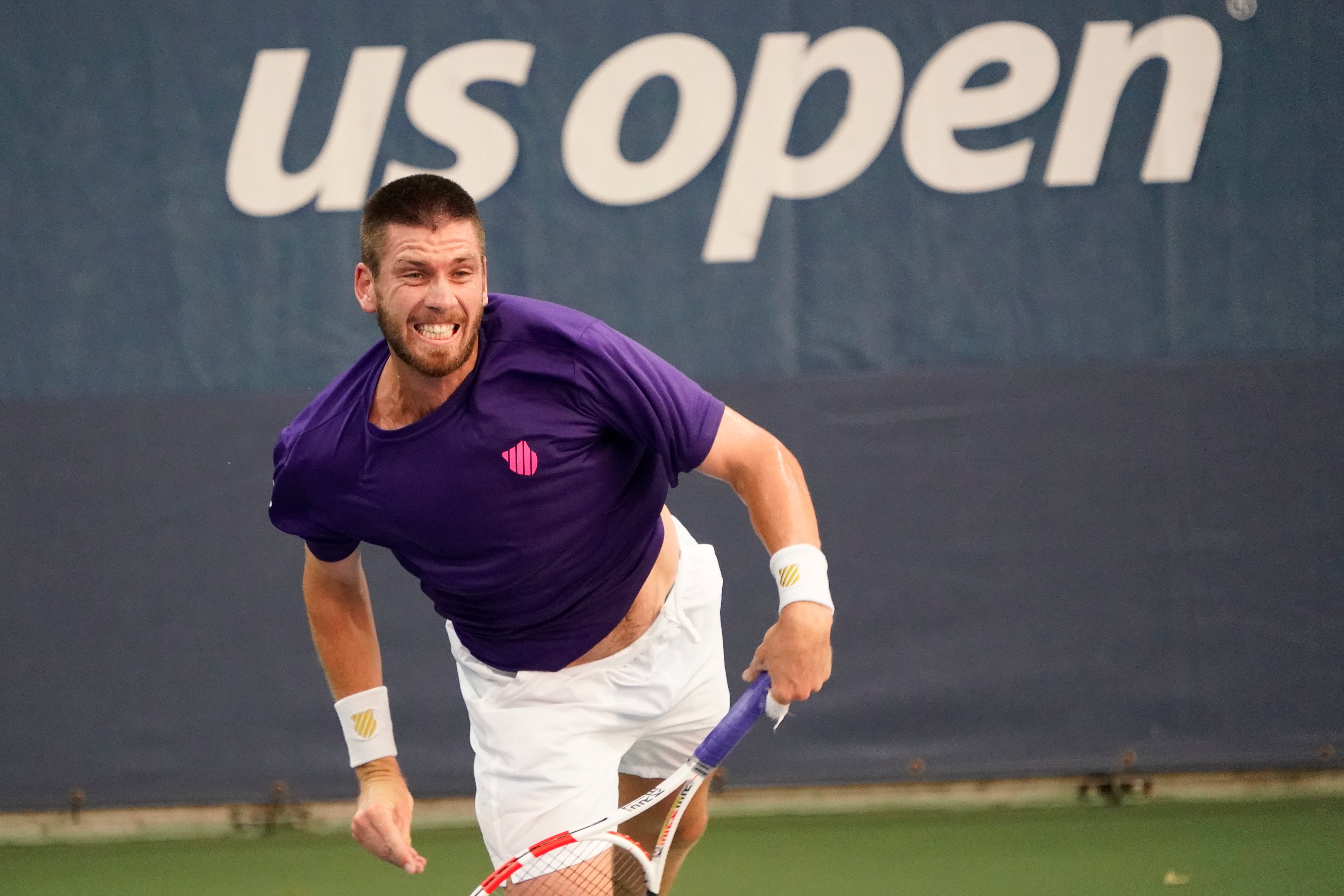 Cameron Norrie lost to Carlos Alcaraz (Elise Amendola/AP)