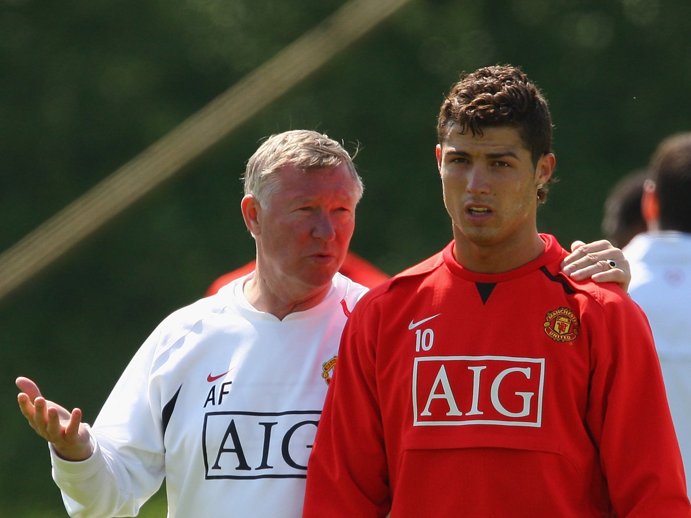 Sir Alex Ferguson signed Cristiano Ronaldo in 2003