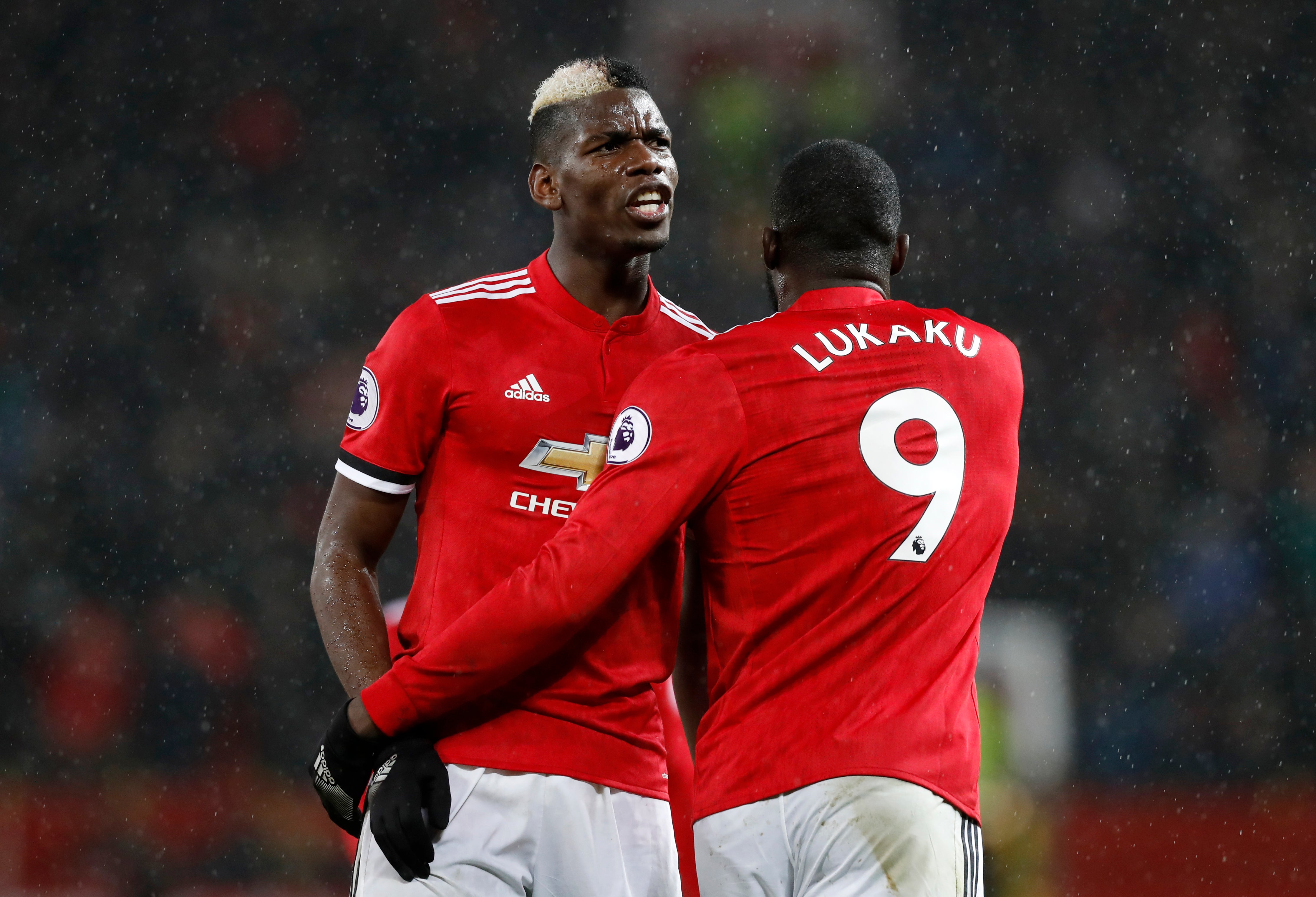 Paul Pogba and Romelu Lukaku both made returns to former clubs (Martin Rickett/PA)