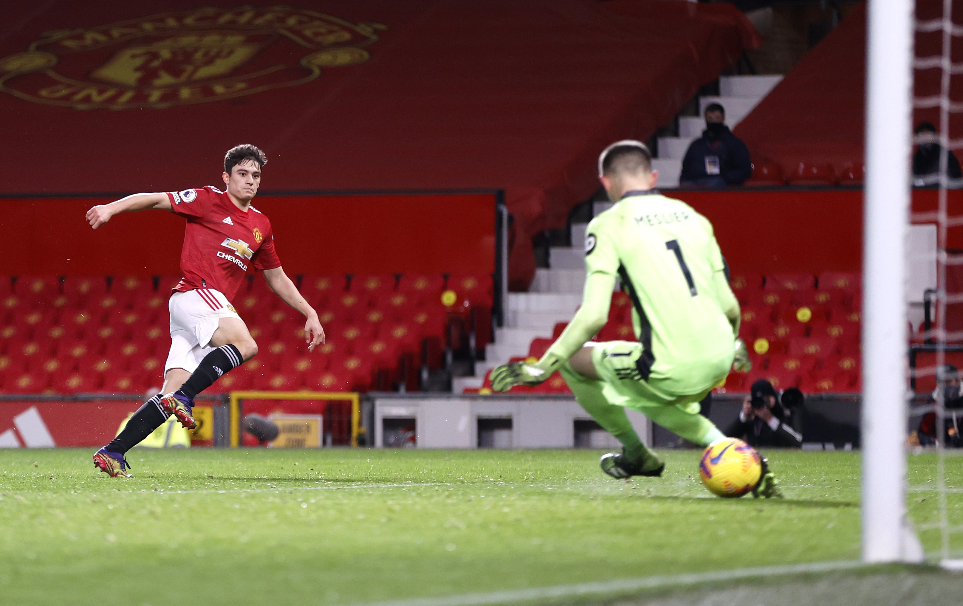 Daniel James is reportedly close to joining Leeds (Clive Brunskill/PA)