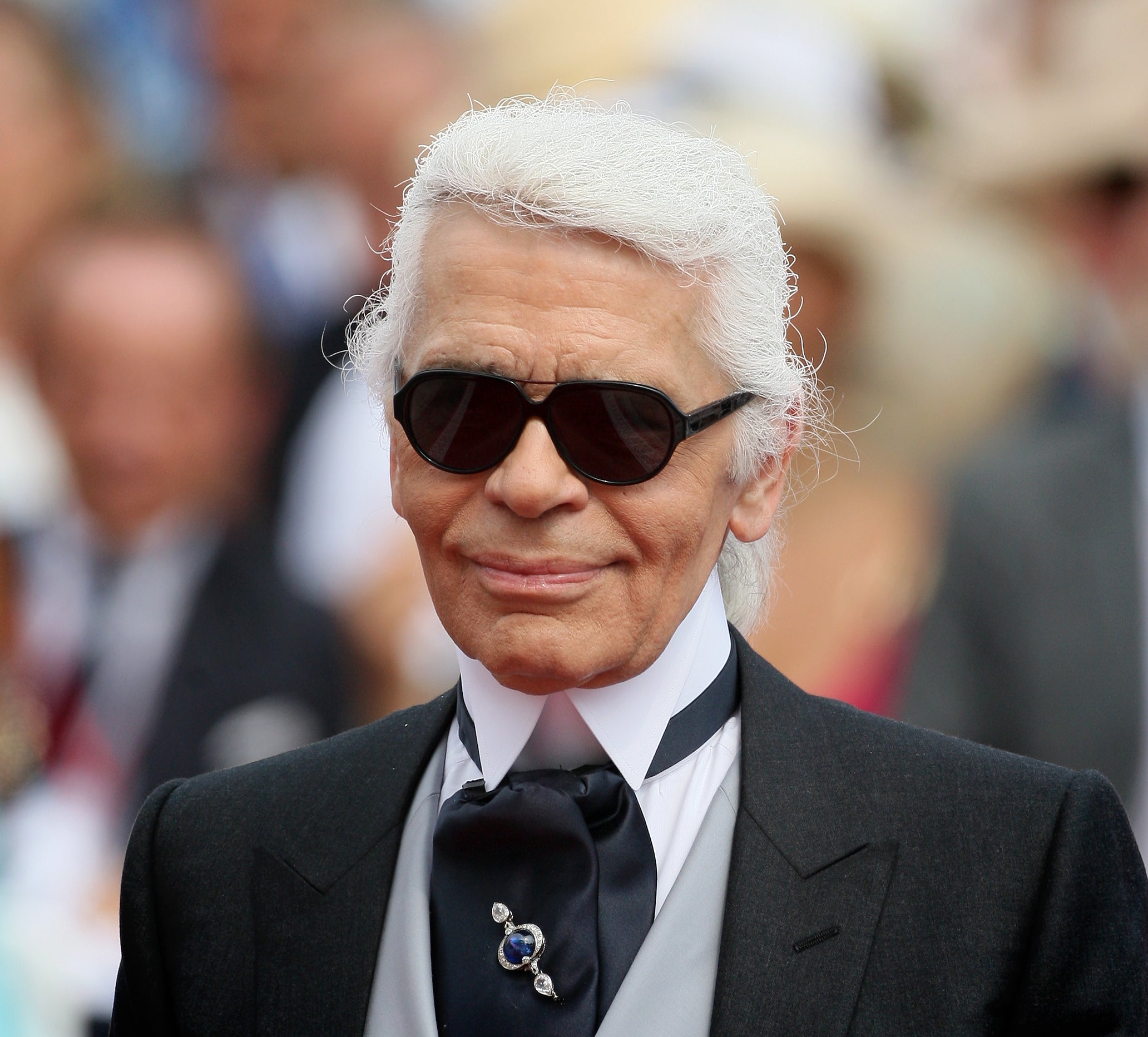 Karl Lagerfeld (Dominic Lipinski/PA)