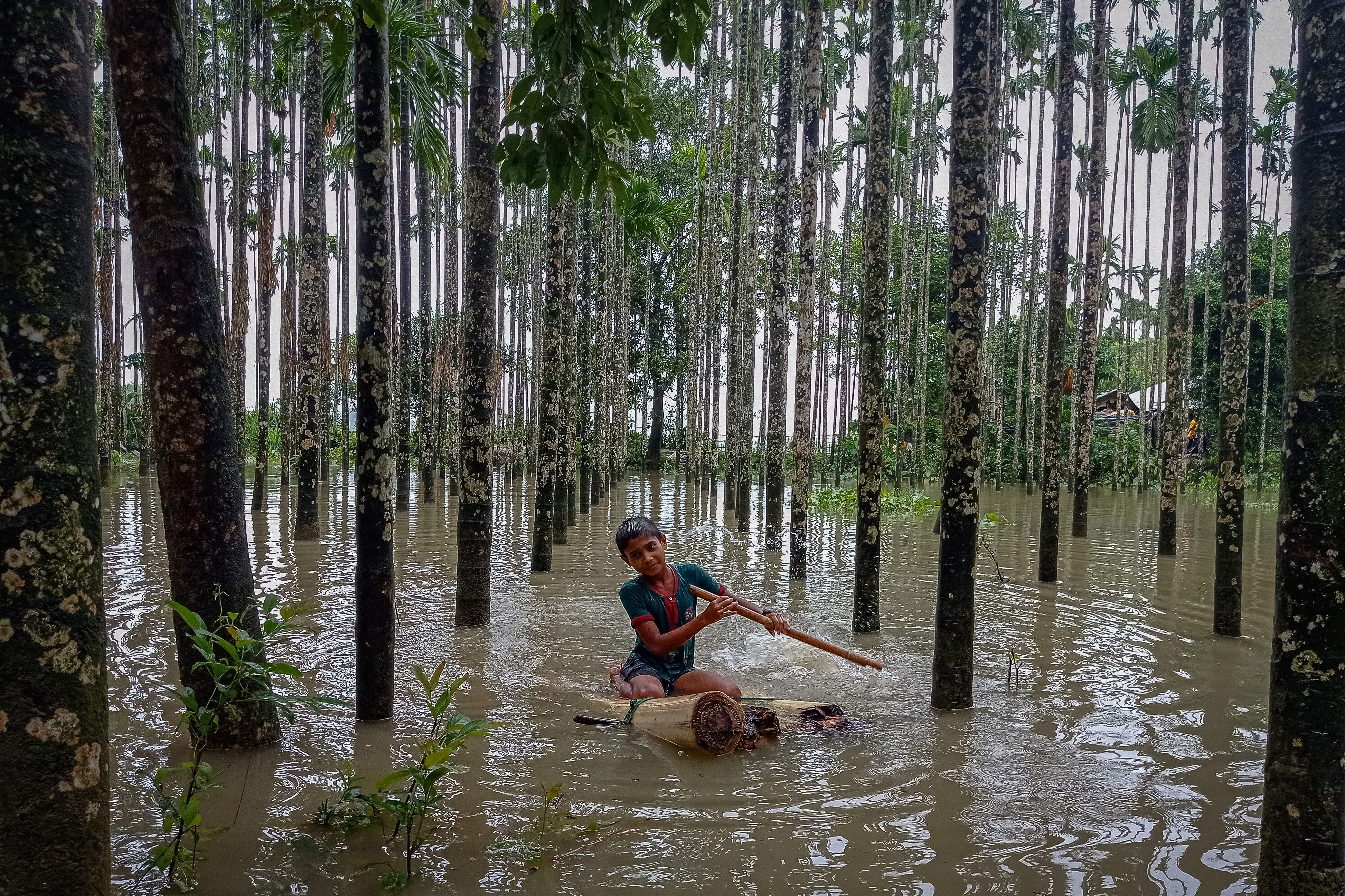 A climate activist from Bangladesh, a country recently affected by flooding, said vulnerable countries were being ‘completely ignored'