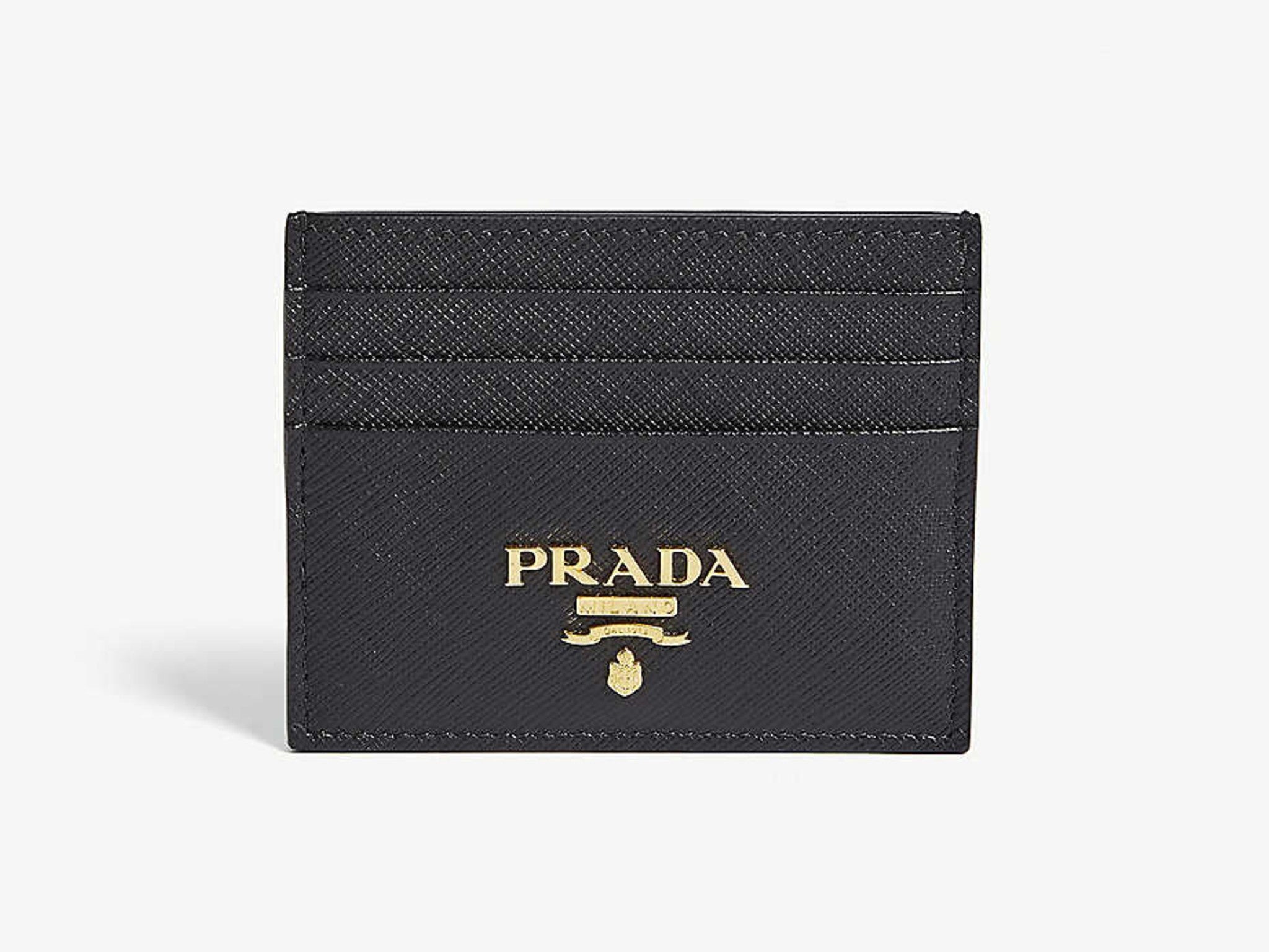 Prada the classic saffiano leather card holder indybest