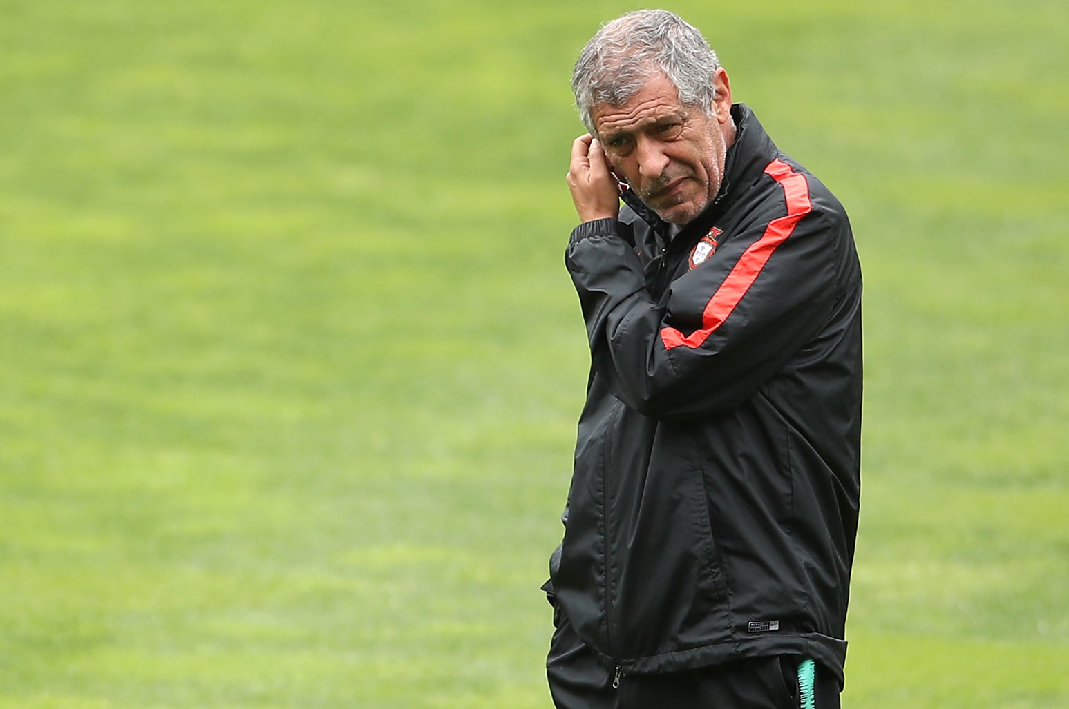 Portugal head coach Fernando Santos is expecting a testing encounter with the Republic of Ireland (Tim Goode/PA)