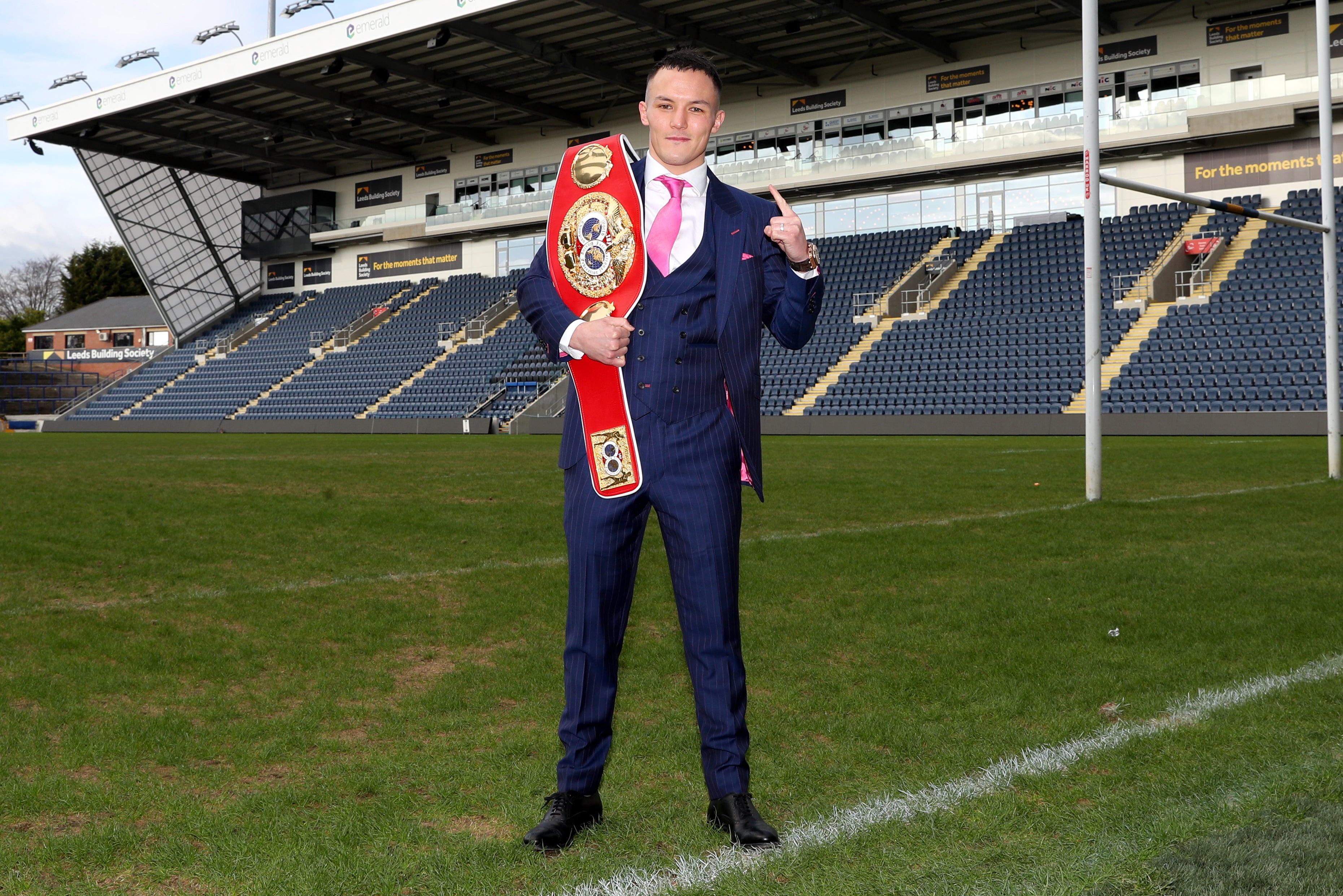 Josh Warrington will face Mauricio Lara in his home town of Leeds (Bradley Collyer/PA)