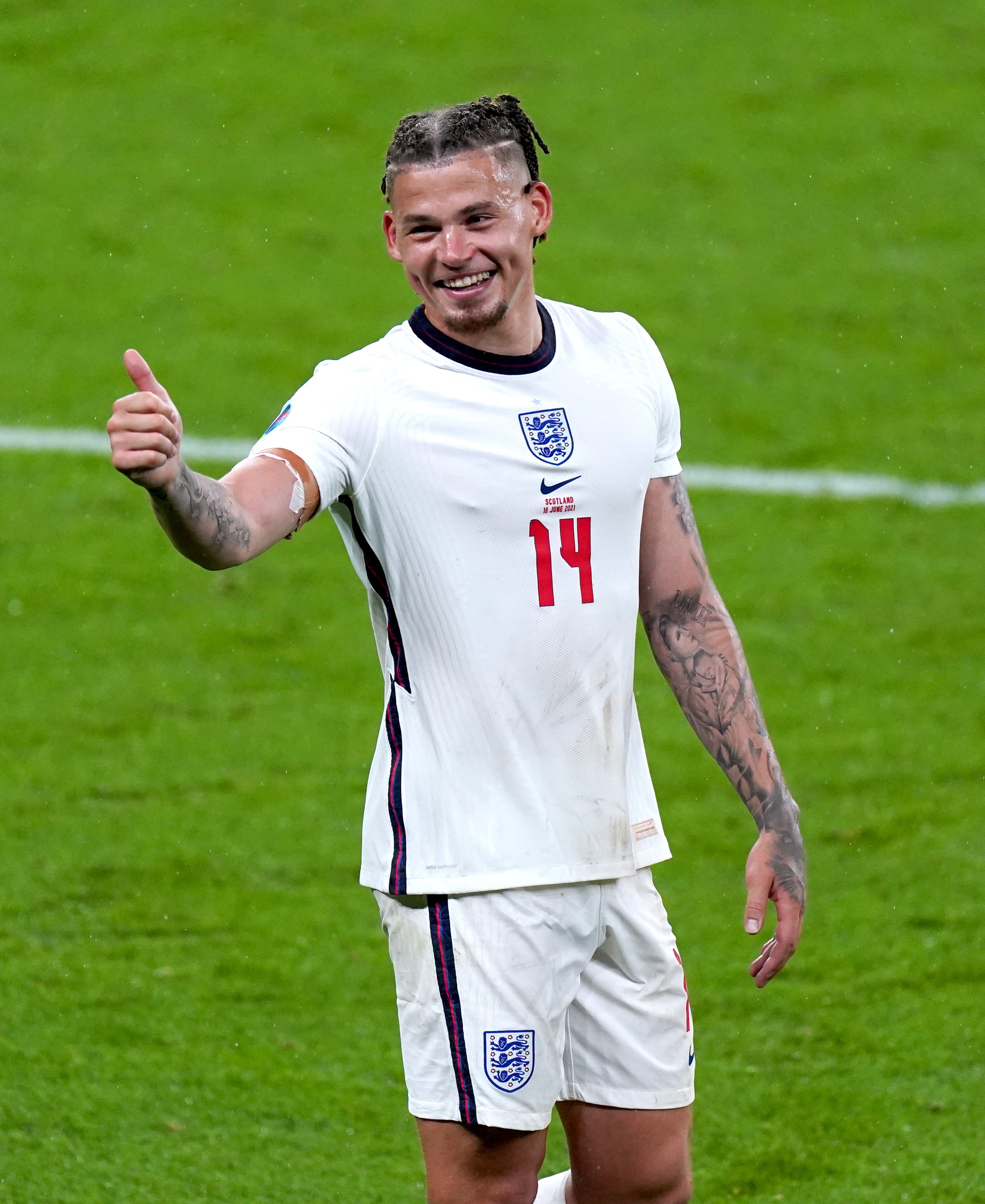 Kalvin Phillips says fans are getting the message (Mike Egerton/PA)