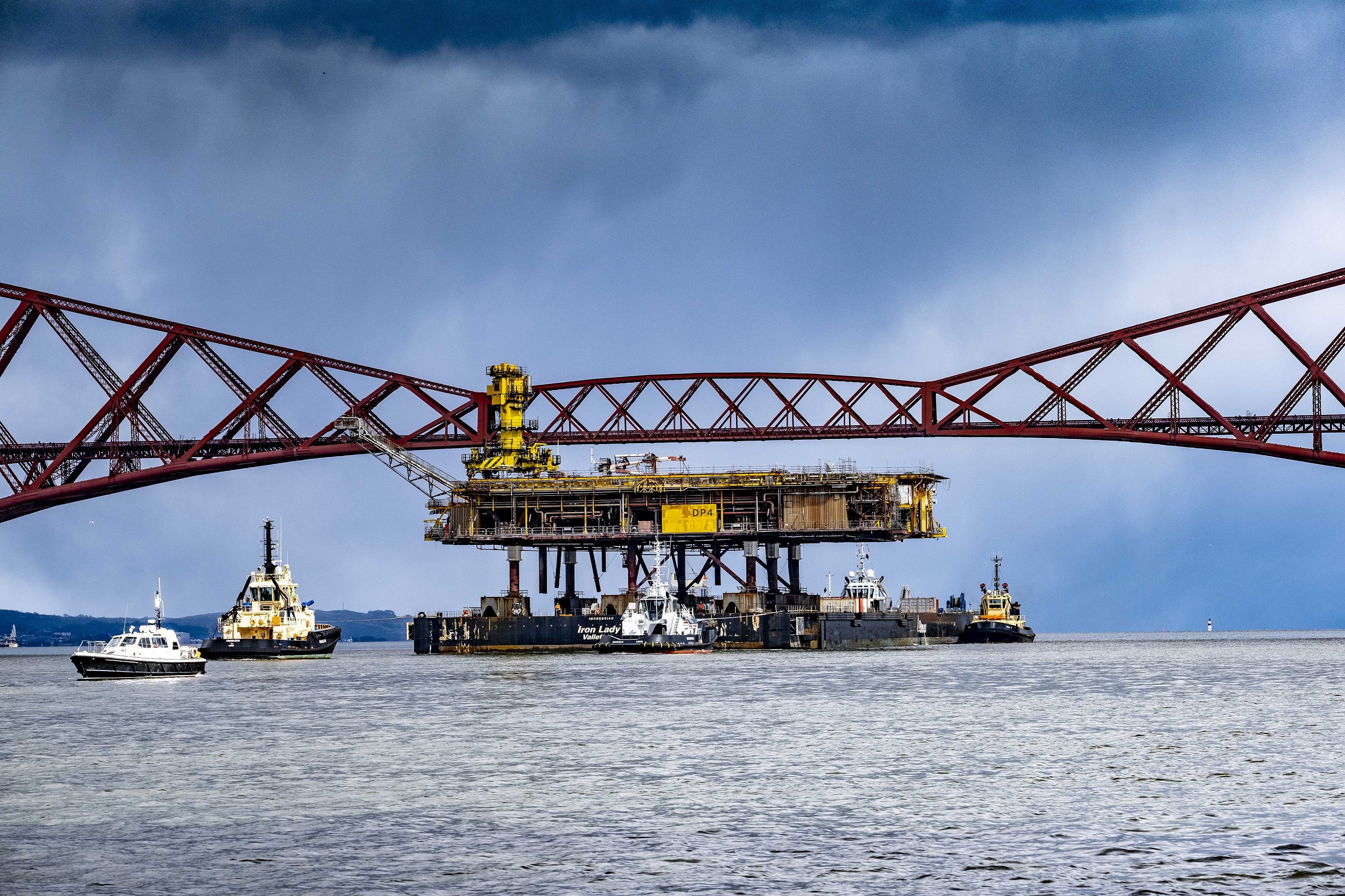 The North Sea produces enough oil and gas to supply much of the UK’s needs (Peter Devlin/PA)