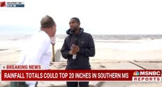 Hurricane Ida: Police issue arrest warrant for man who accosted MSNBC reporter on live TV