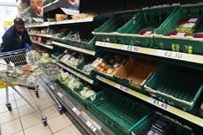 Food price rises ‘likely’ amid Brexit red tape and driver shortages, warn economists