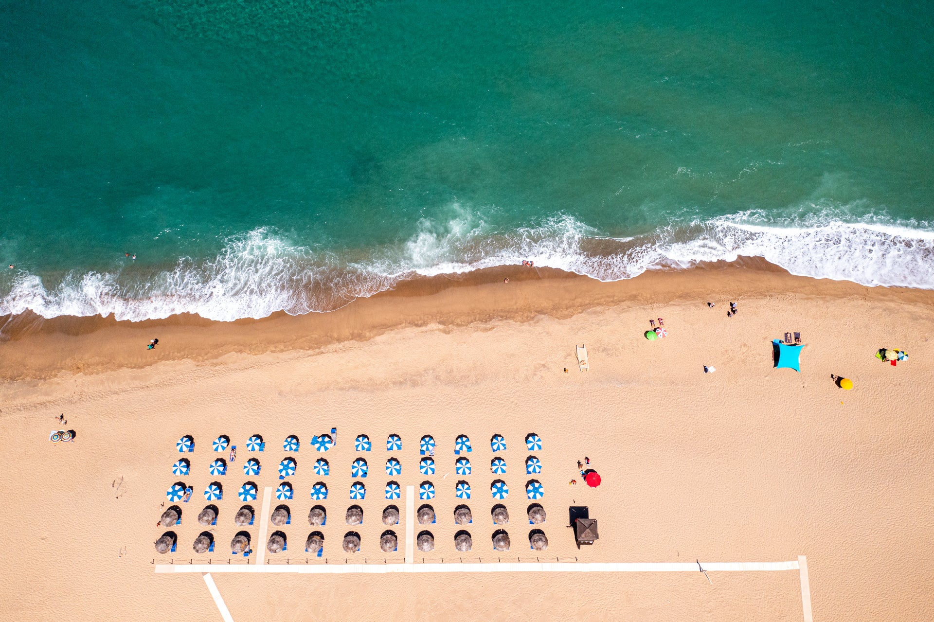 Piscinas beach in Sardinia (Renato Granieri/PA)