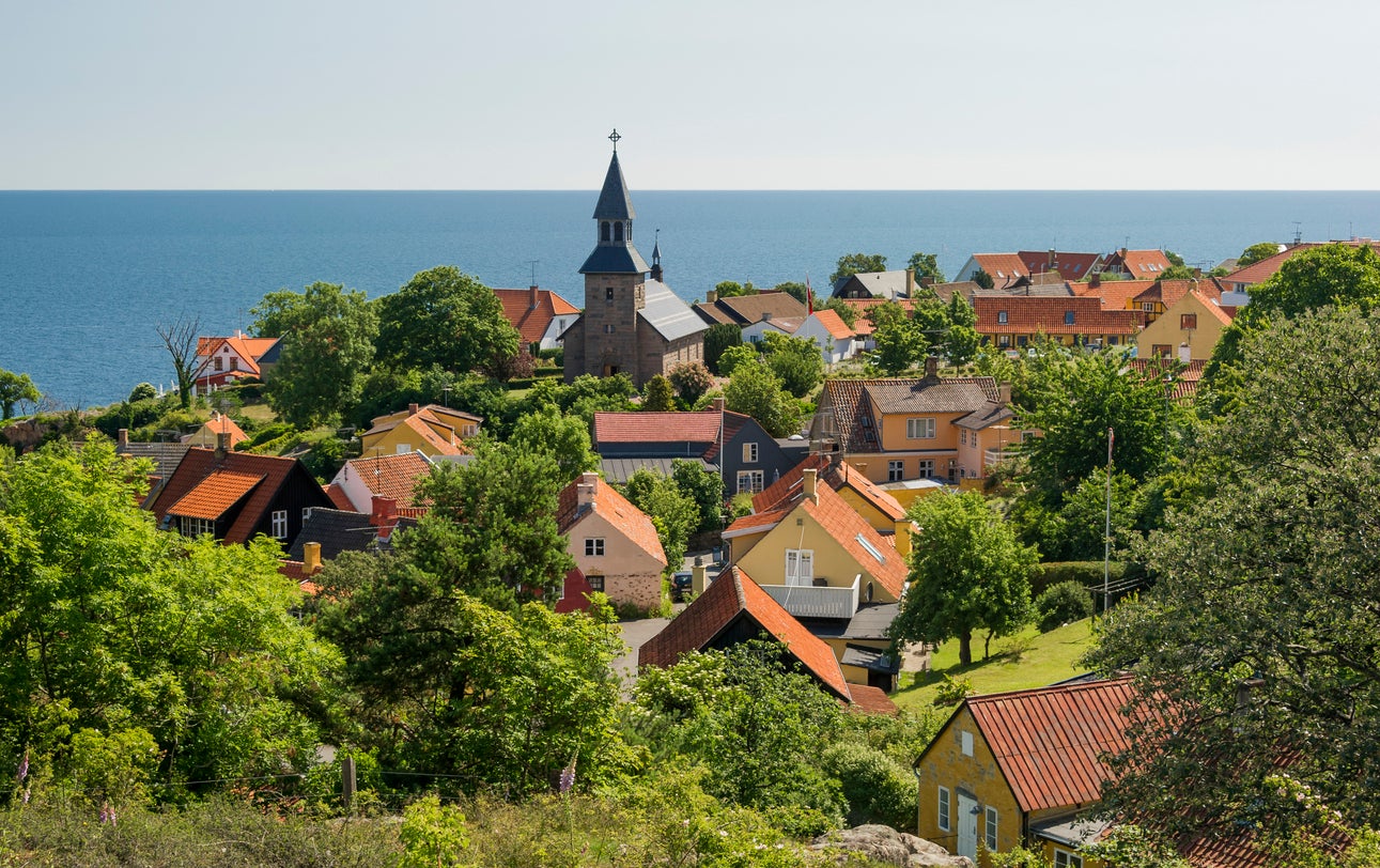 Gudhjem is the island’s prettiest village