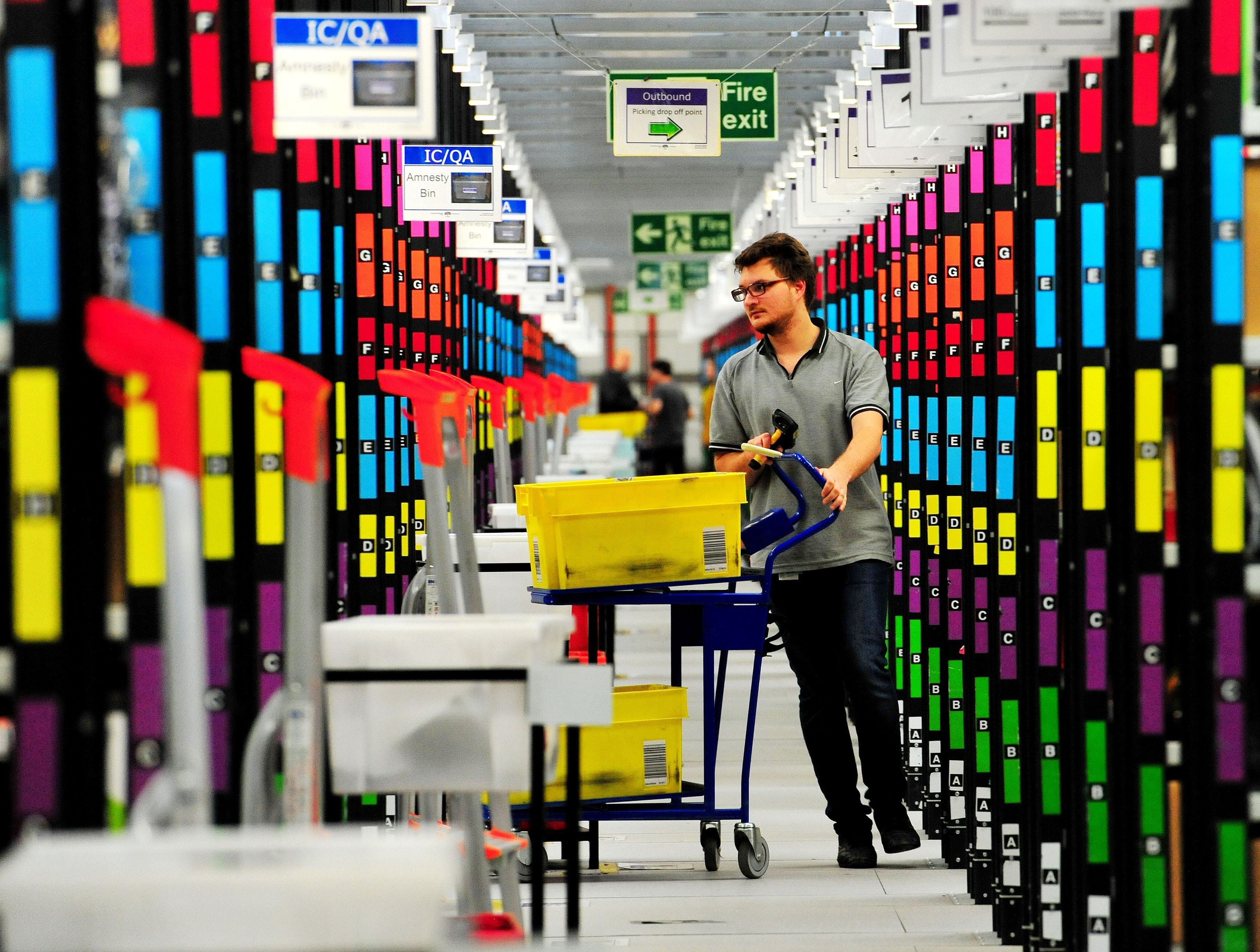 Demand for online shopping soared during the pandemic (Nick Ansell/PA)