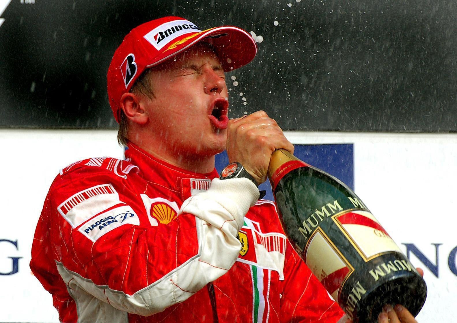 Raikkonen won his only title with Ferrari (Rui Vieira/PA)