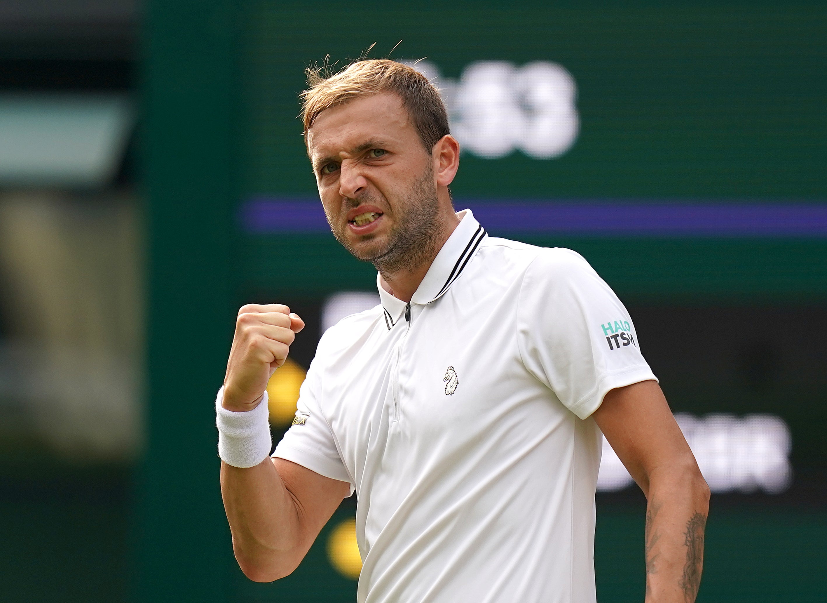 Dan Evans resisted an injury time-out to advance in New York (Adam Davy/PA)