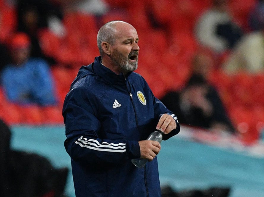 Scotland head coach Steve Clarke