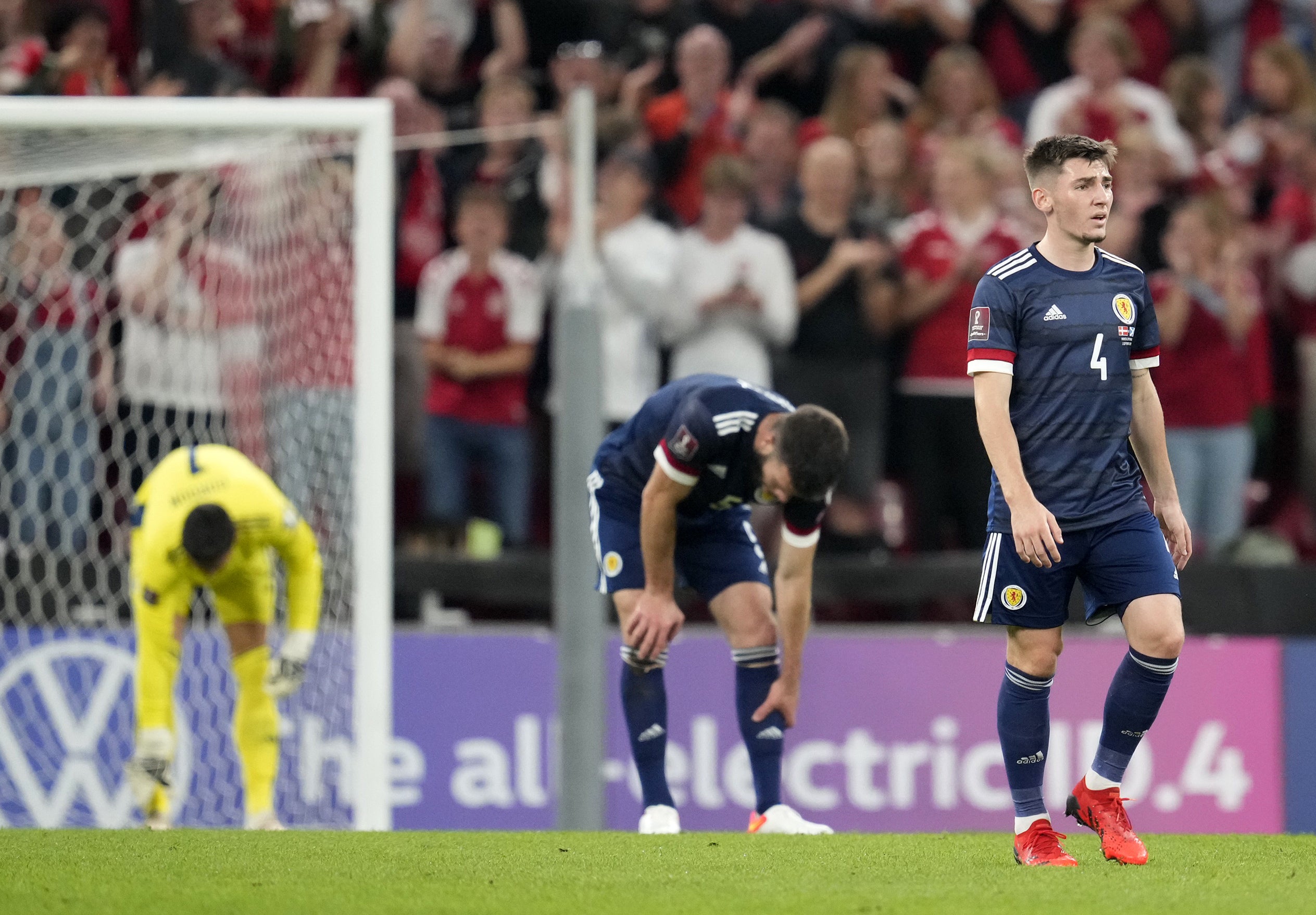 Scotland had a tough night in Copenhagen (Claus Bech/PA)