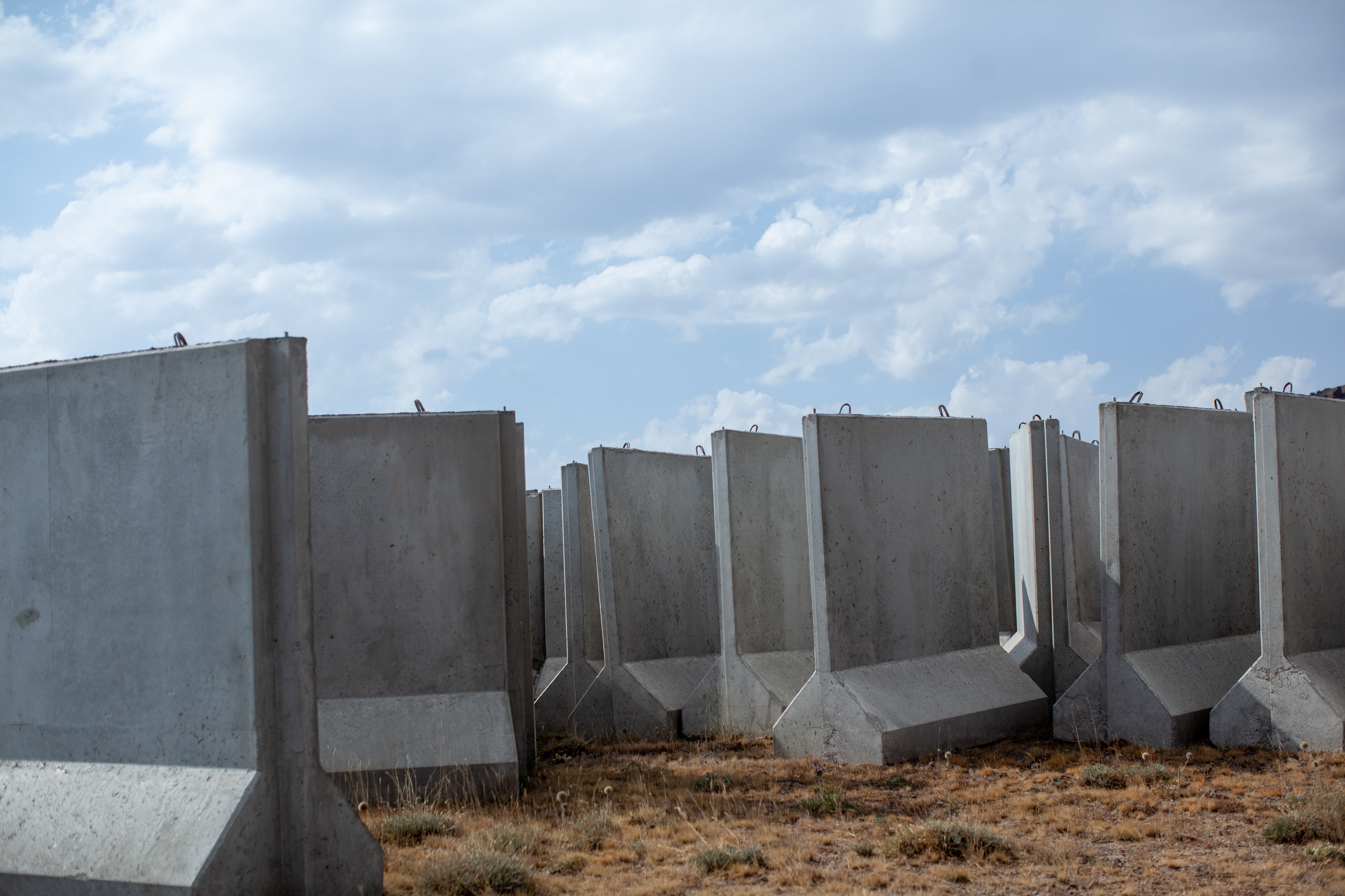 The mountain area in the Turkish Iranian border