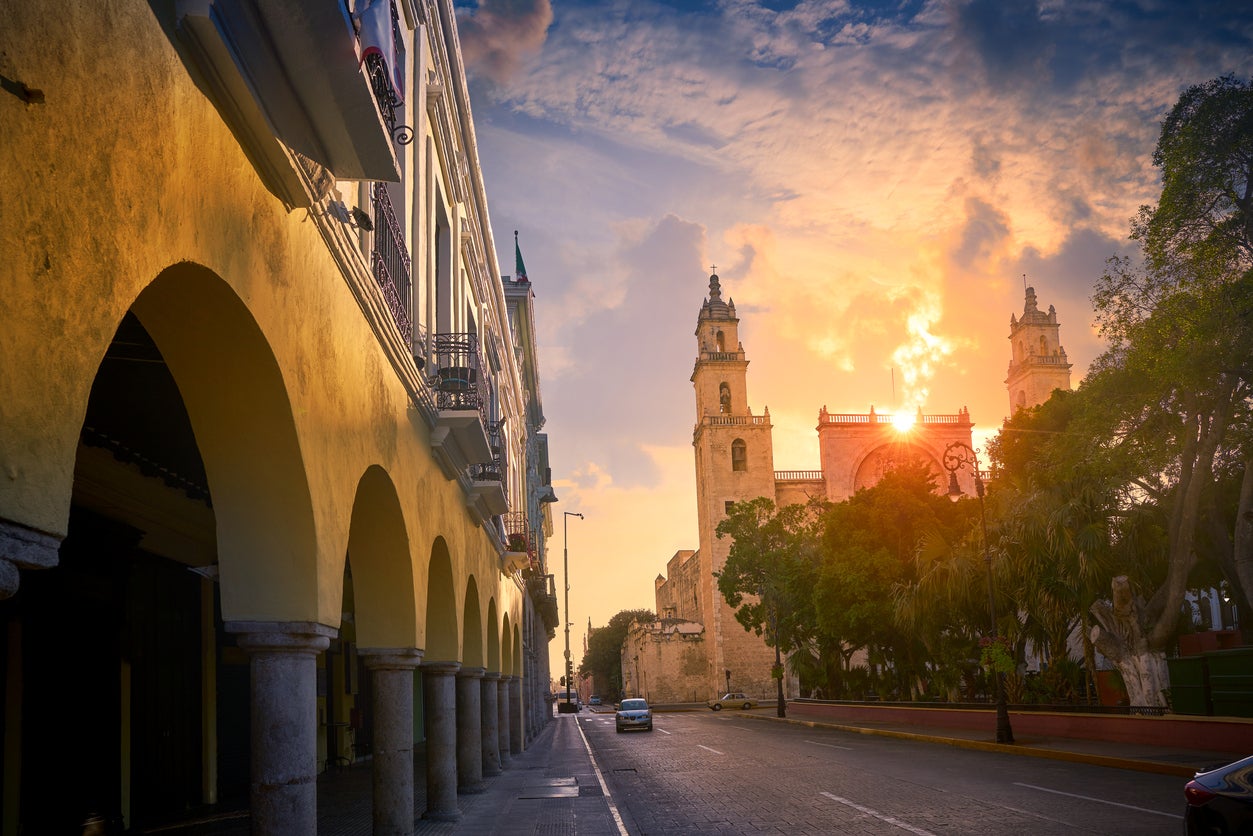 The city of Merida, in Mexico’s Yucatan peninsula