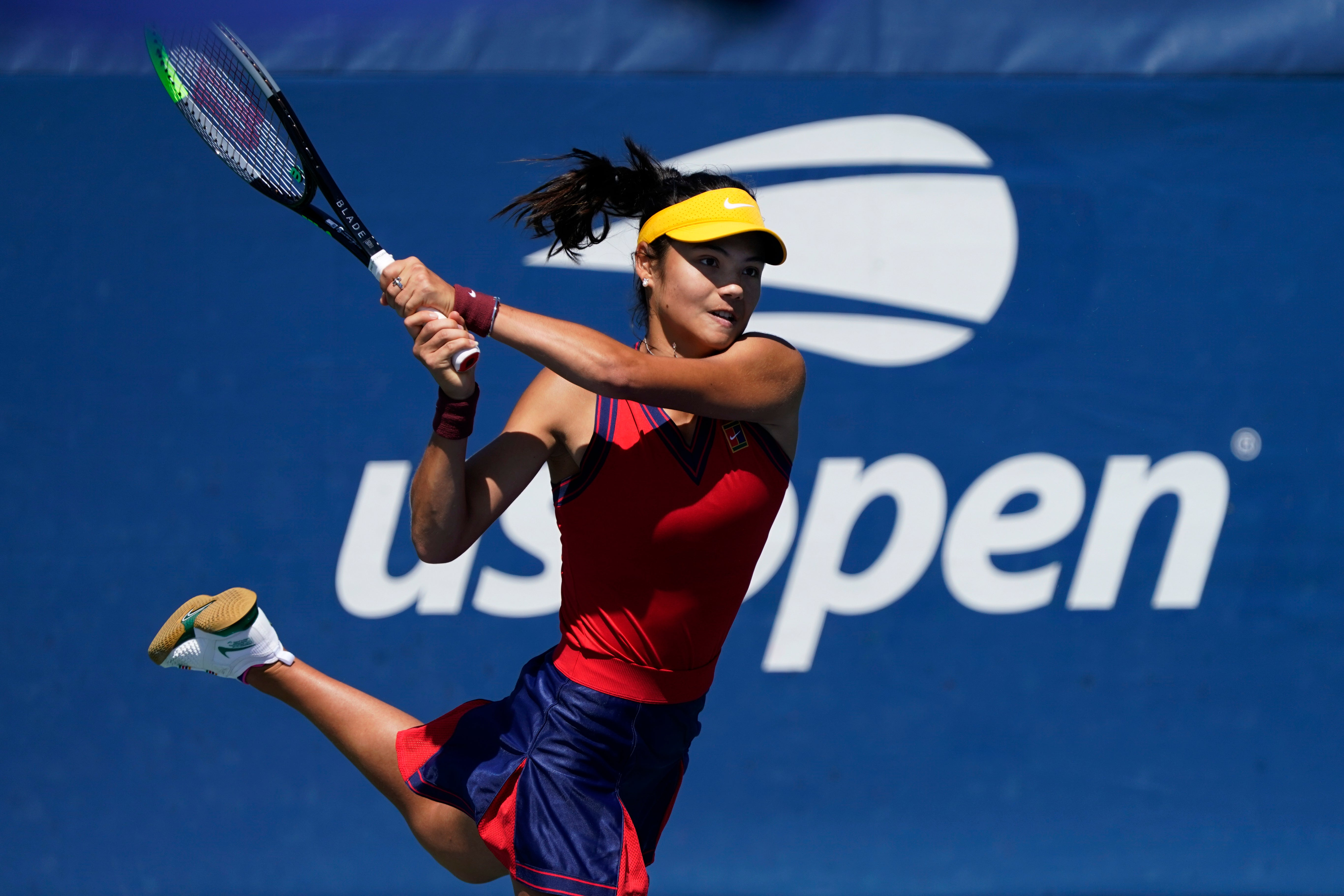 Emma Raducanu continued her great run in New York (Seth Wenig/AP)