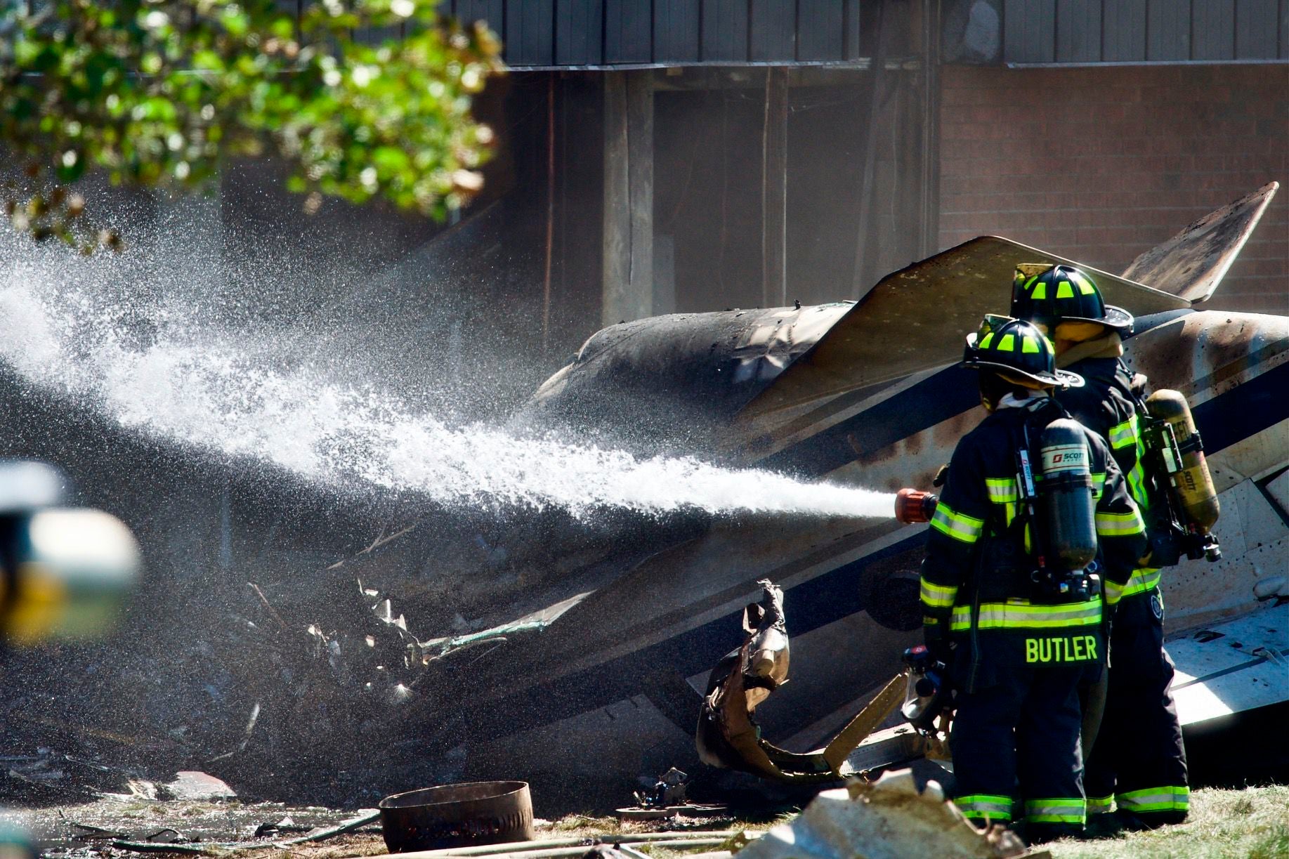 Plane Into Building