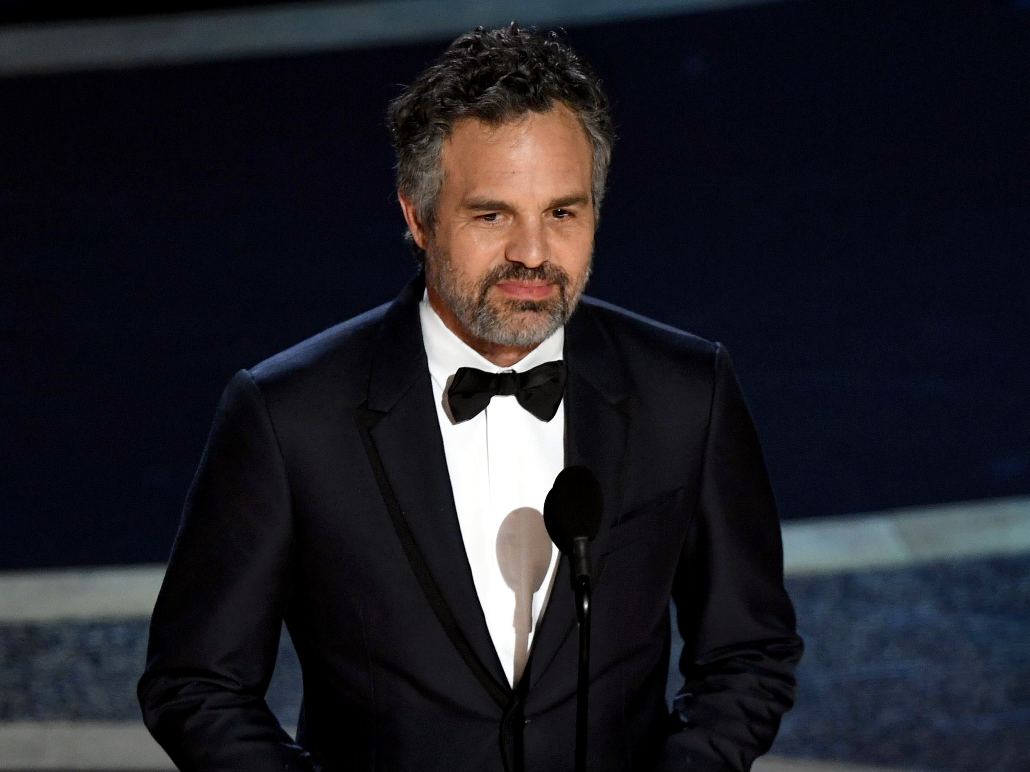 Mark Ruffalo habla durante la 92a Entrega Anual de los Premios de la Academia el 9 de febrero de 2020 en Hollywood, California