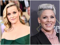 Reese Witherspoon and Pink among stars to rage against Texas abortion ban