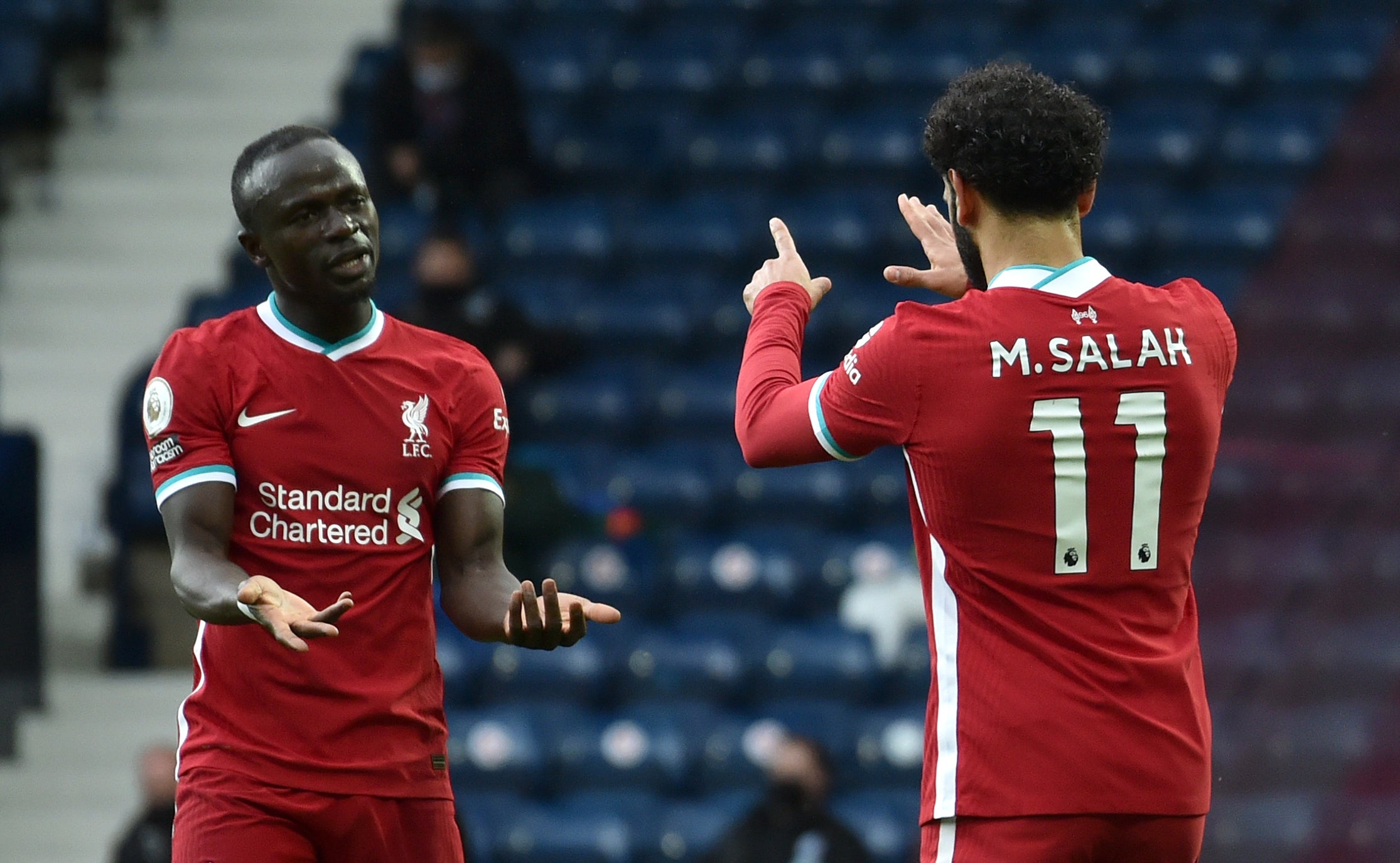 Sadio Mane and Mohamed Salah could go to the African Nations Cup (Rui Vieira/PA)