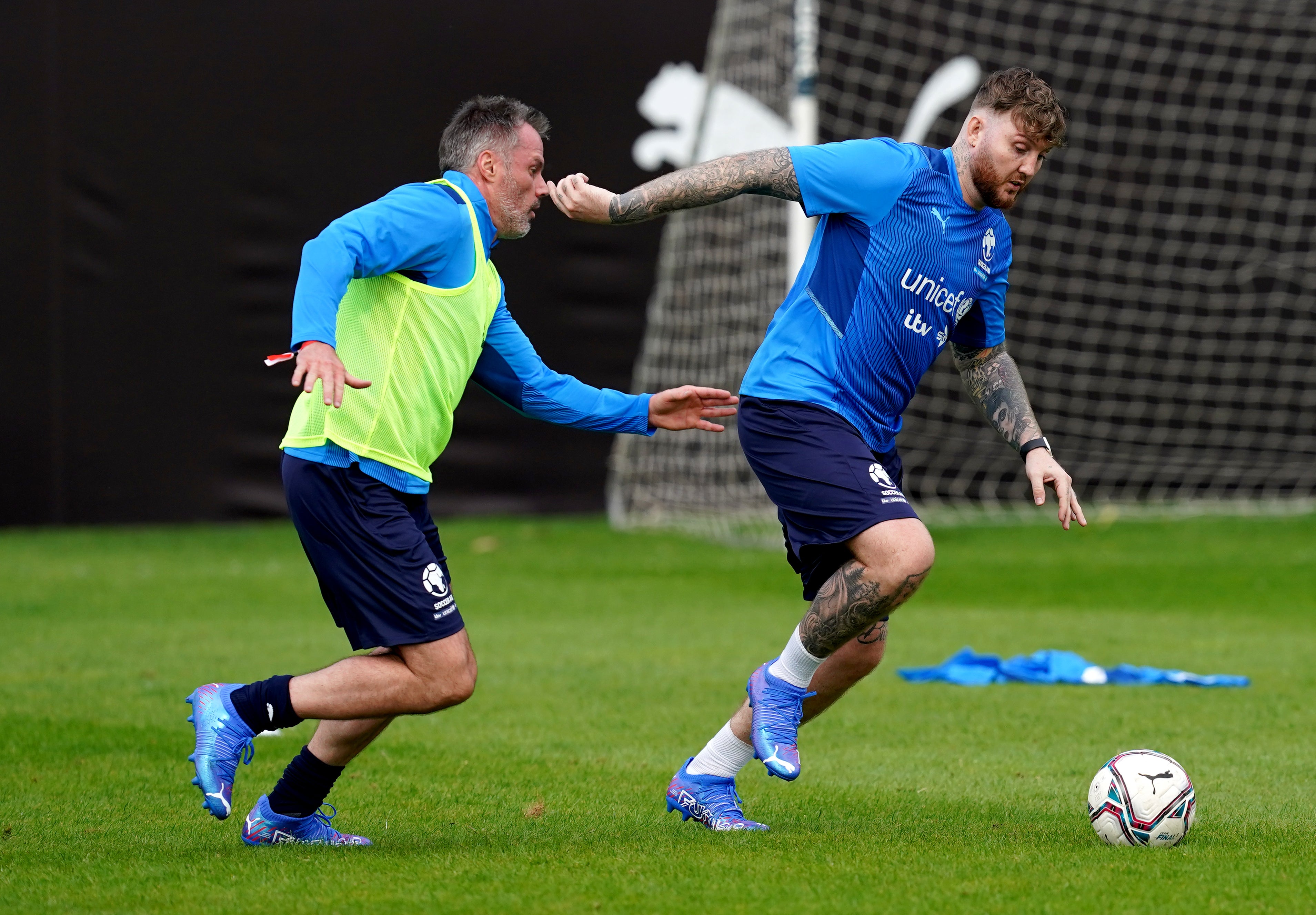 Jamie Carragher will be taking part in this year’s Soccer Aid (Martin Rickett/PA)