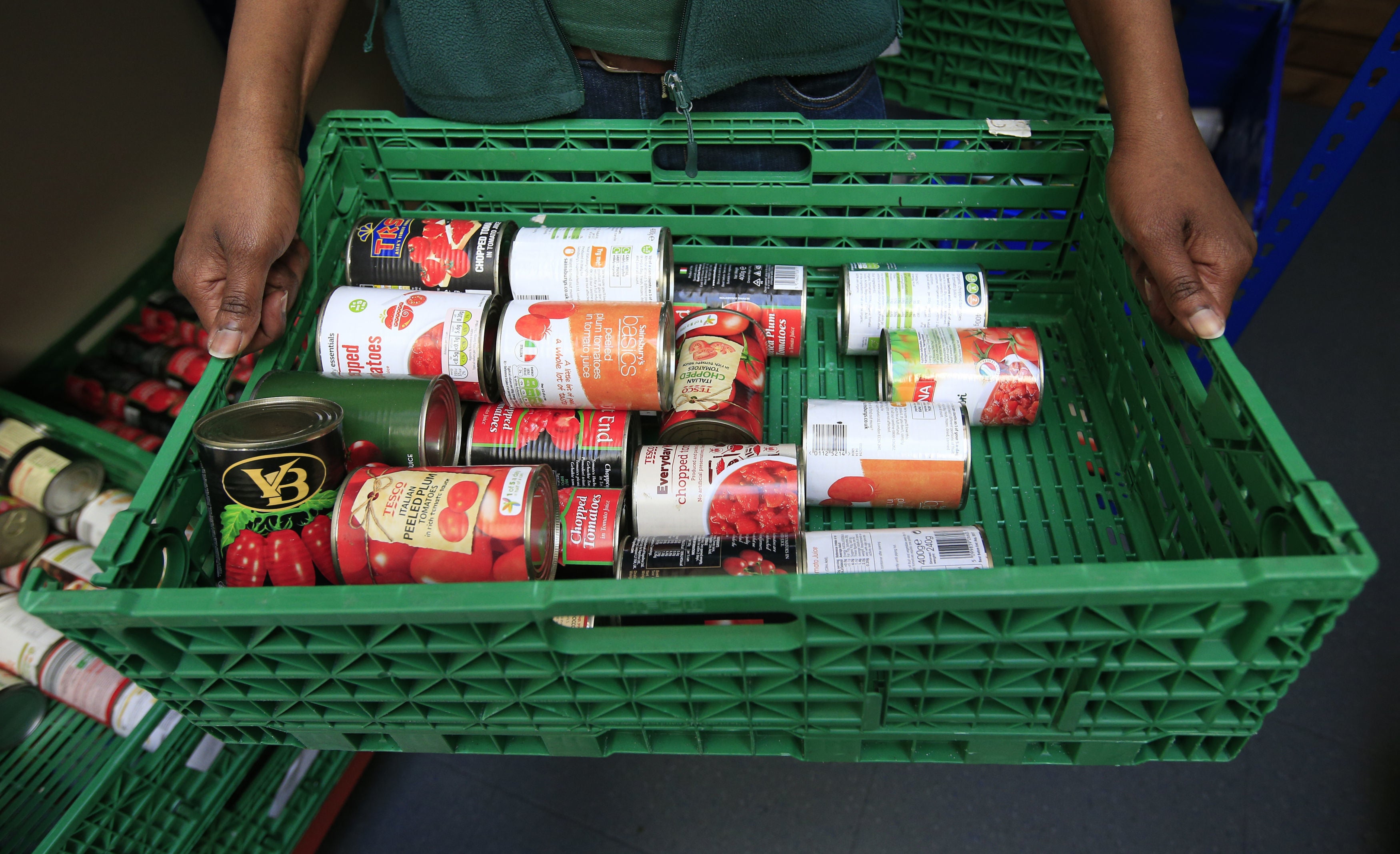 Food bank chiefs have warned of unsustainable pressure