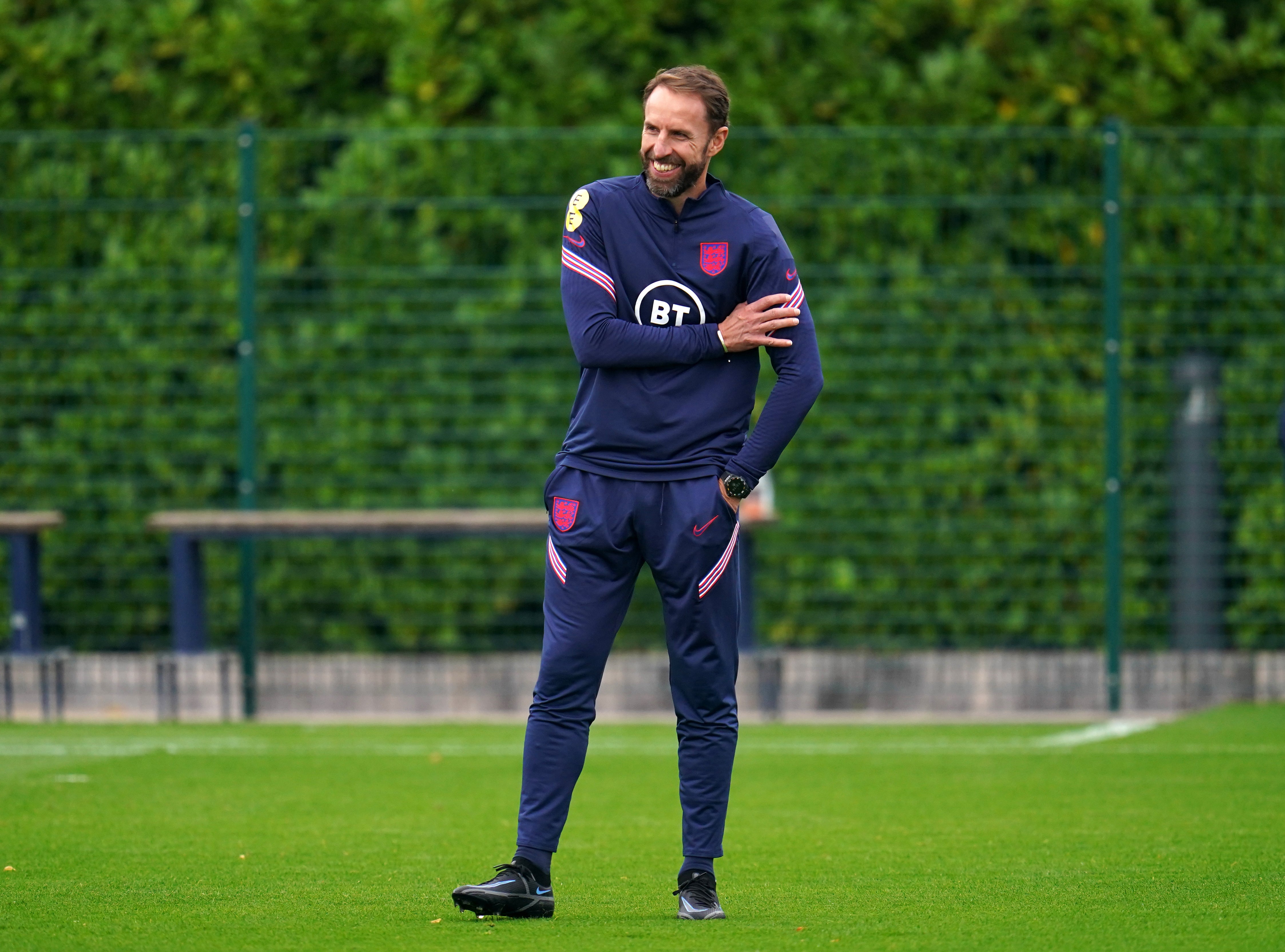 Gareth Southgate praised “incredibly mature” England (Nick Potts/PA)