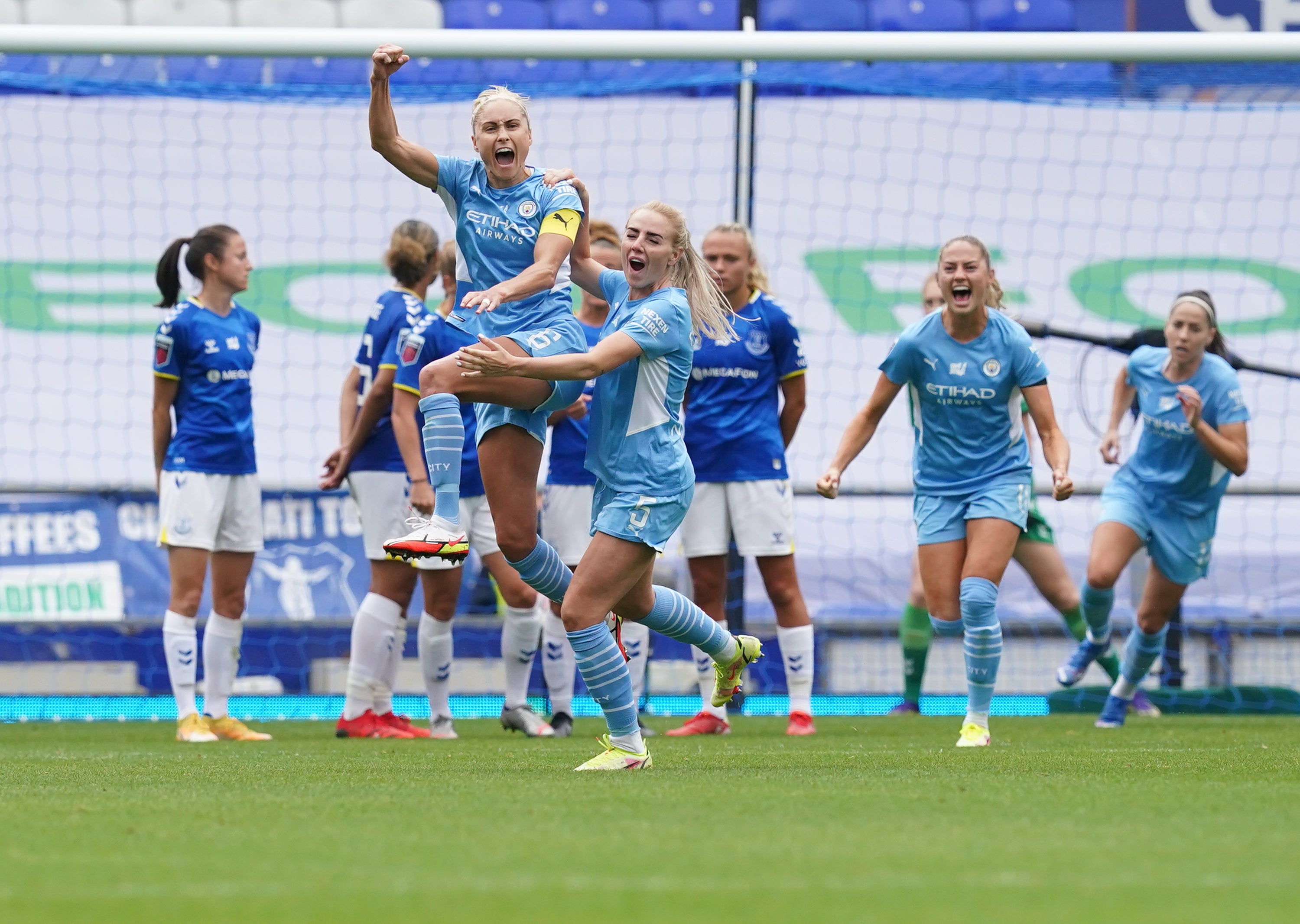 Manchester City made an impressive start to the new WSL season (Martin Rickett/PA)