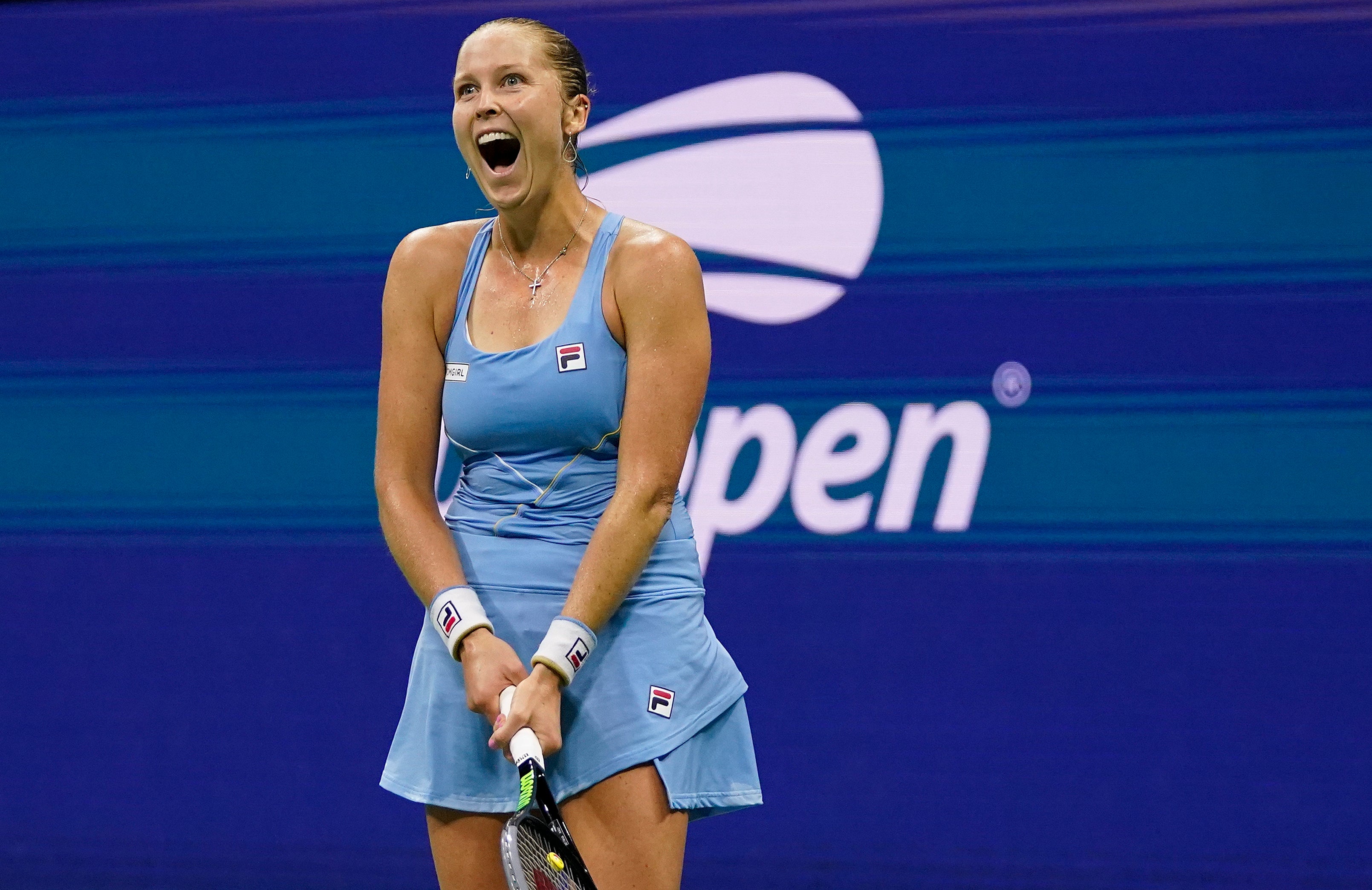 Shelby Rogers dumped Ash Barty out of the US Open (Frank Franklin II/AP)