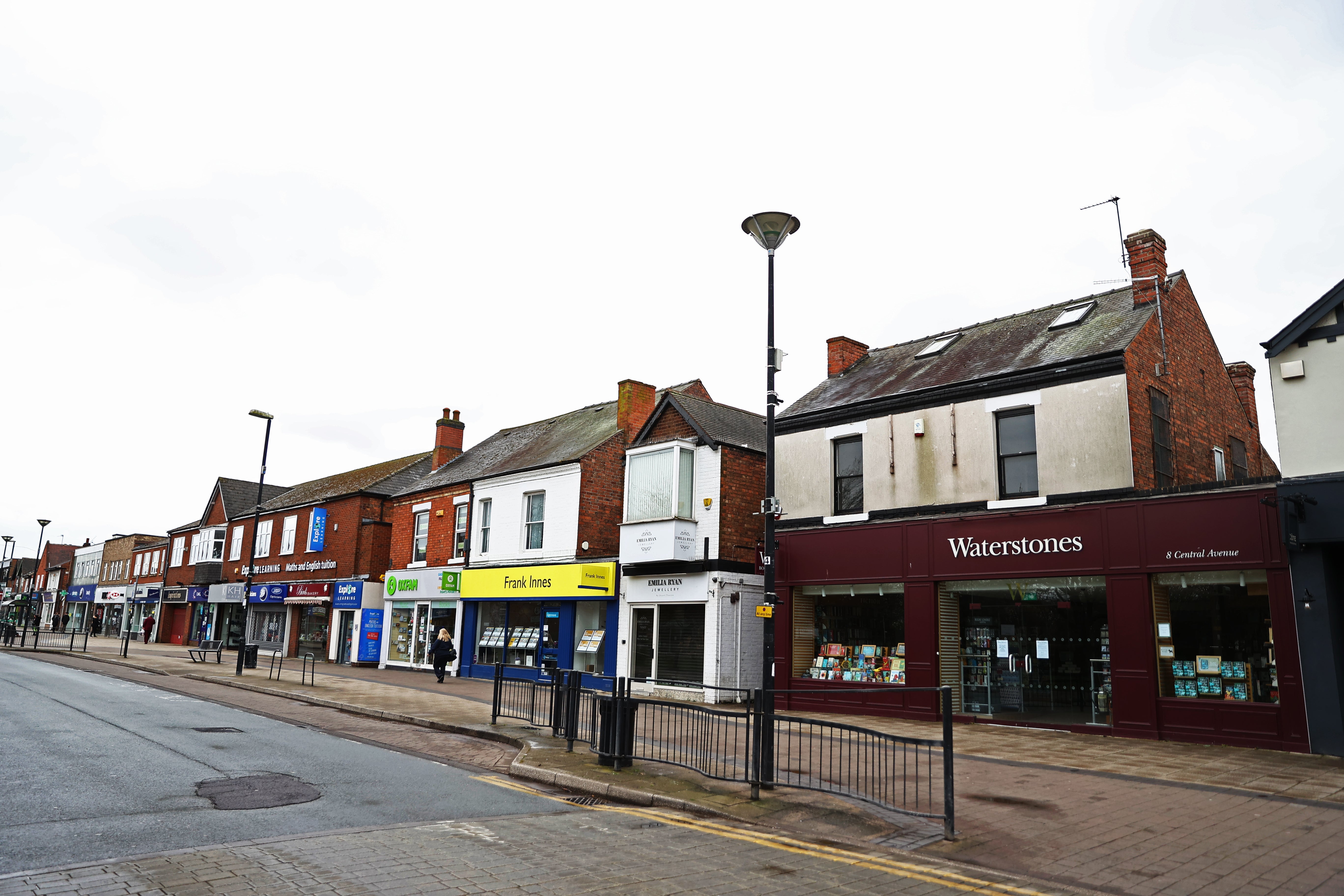 West Bridgford in Nottingham is one of the areas targeted by the far-right on Wednesday