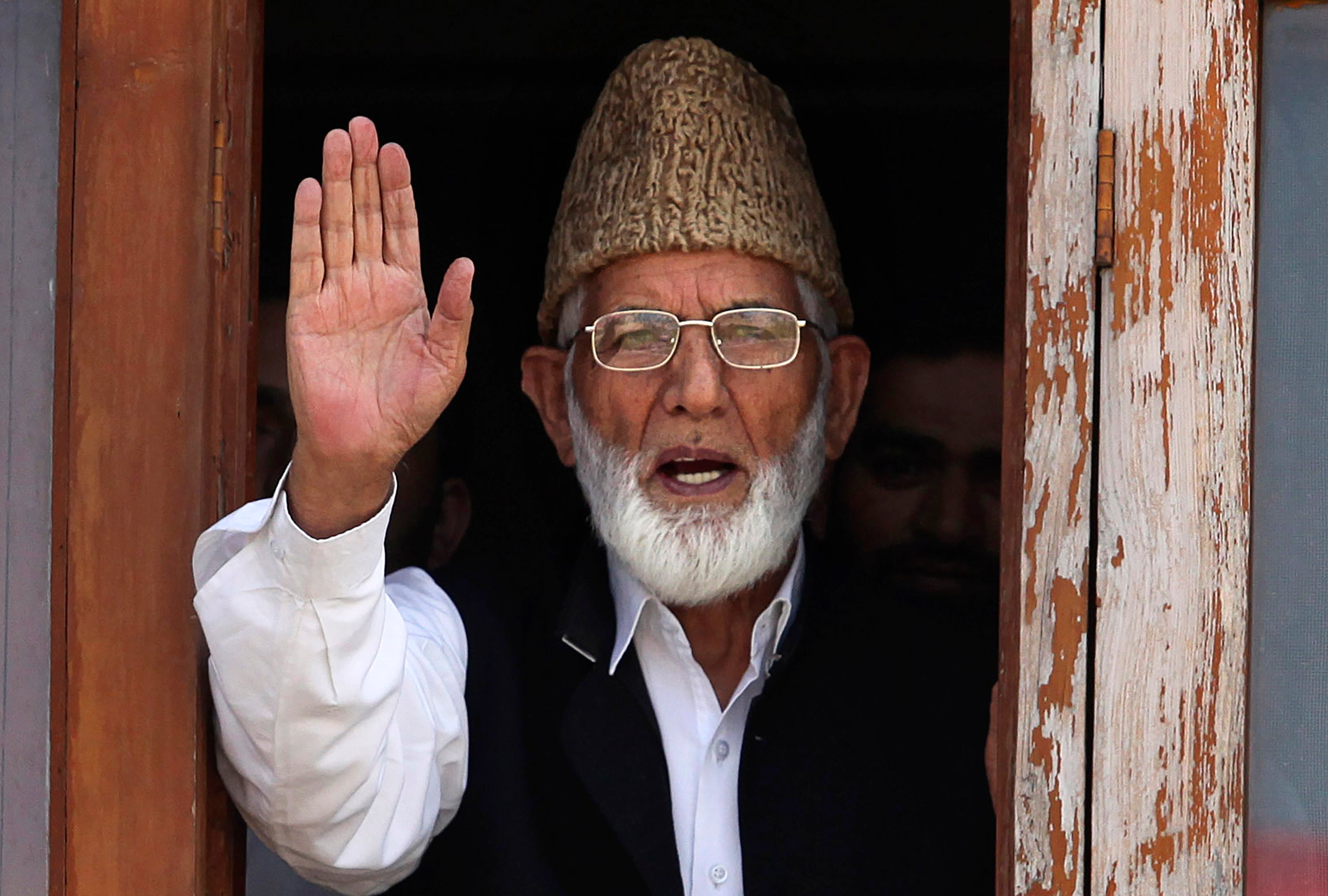 CORRECTION India Kashmir Obit Syed Geelani