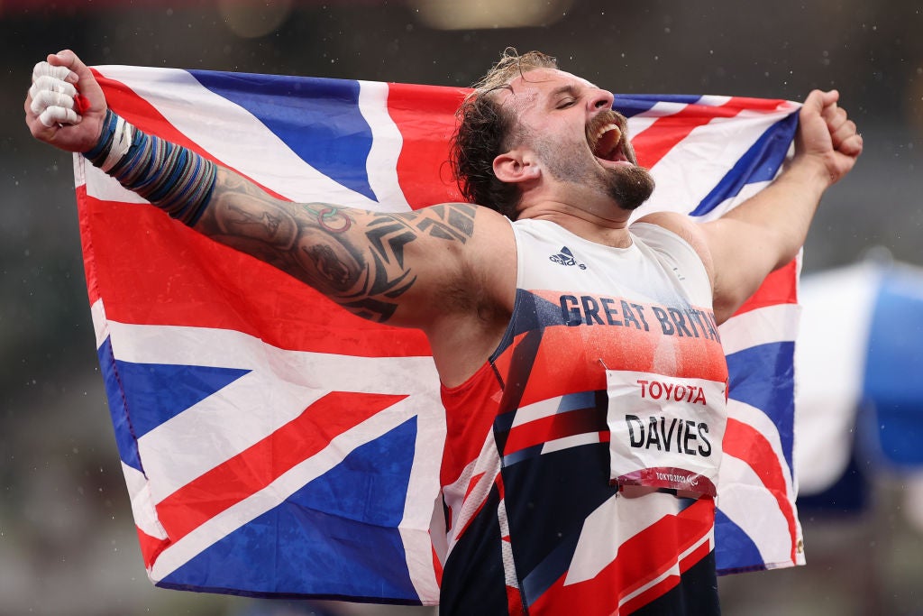 Aled Davies was one of Britain’s 41 gold medallists in the Paralympics