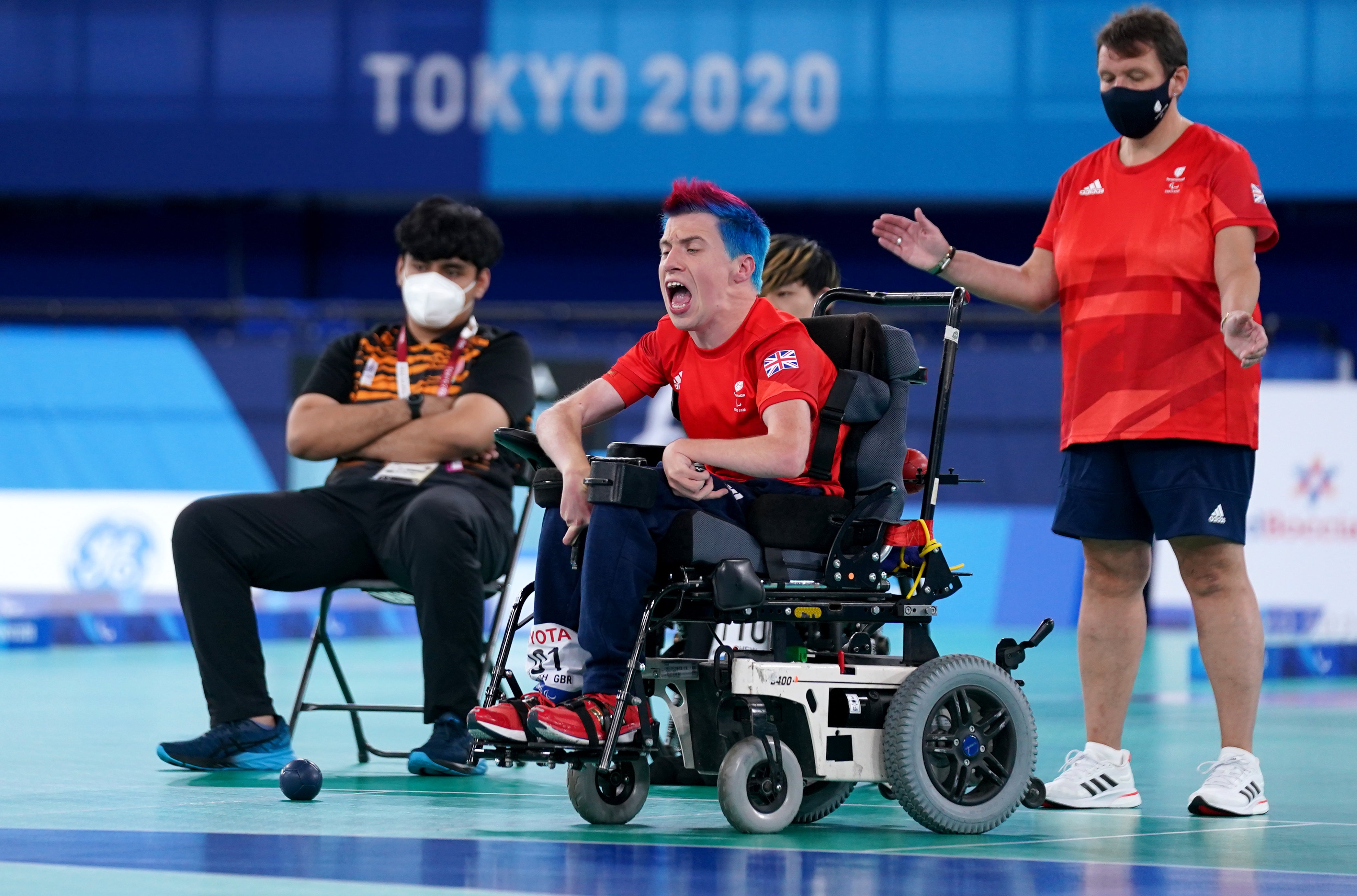 David Smith retained his Paralympic boccia title (Tim Goode/PA)