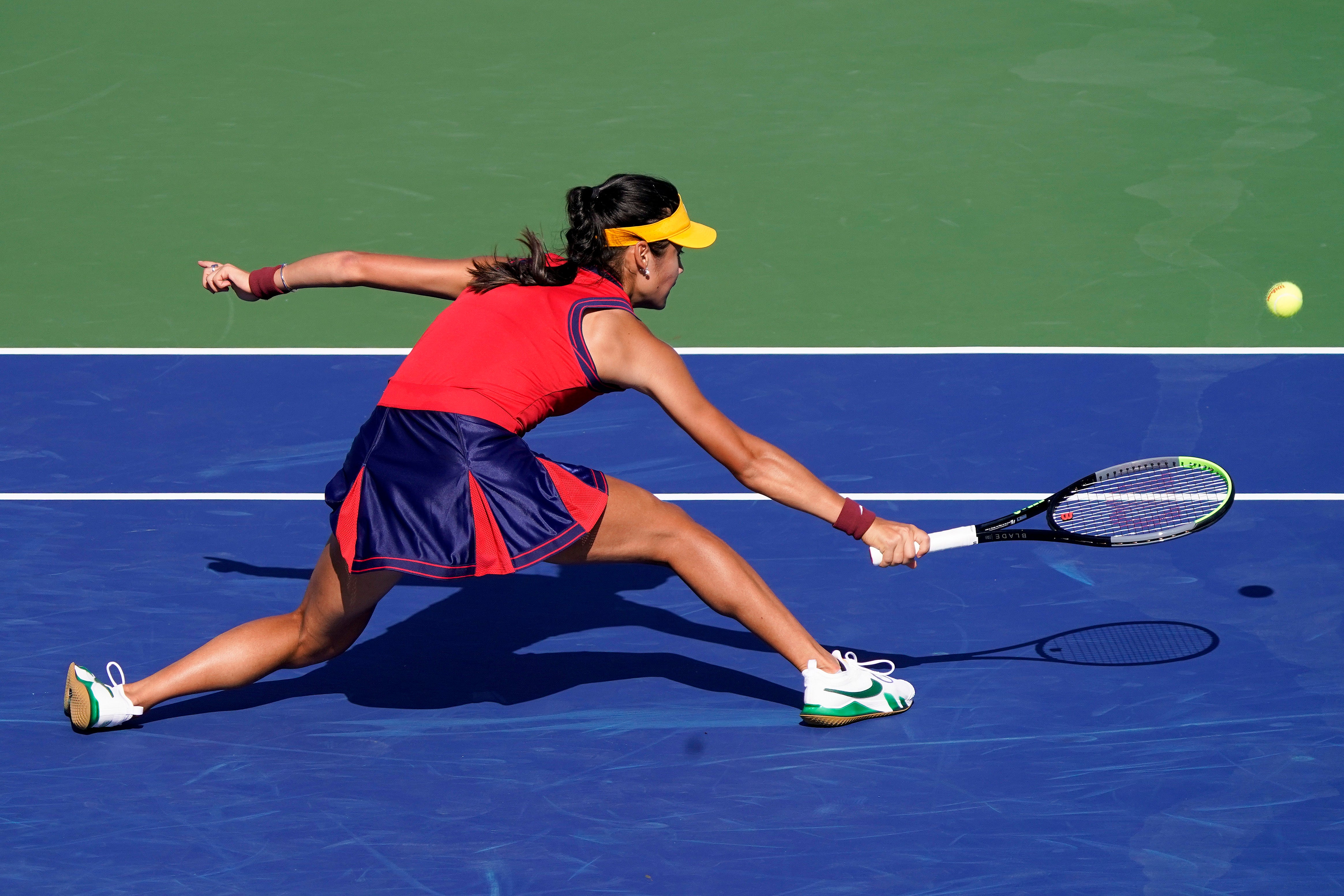 Emma Raducanu faces Shelby Rogers for a place in the quarter-finals of the US Open (Seth Wenig/PA)