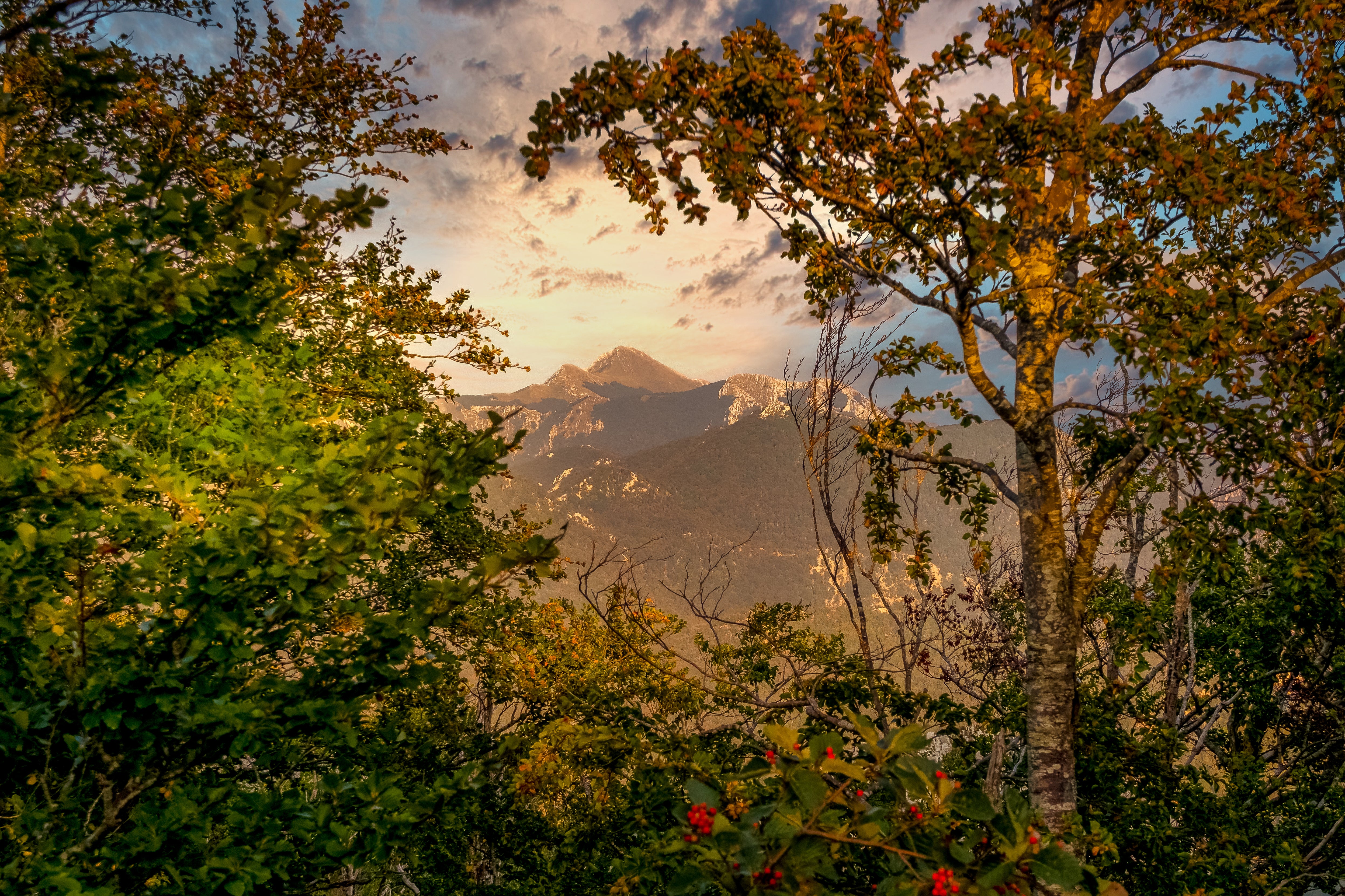 Sunset from Panos Peak