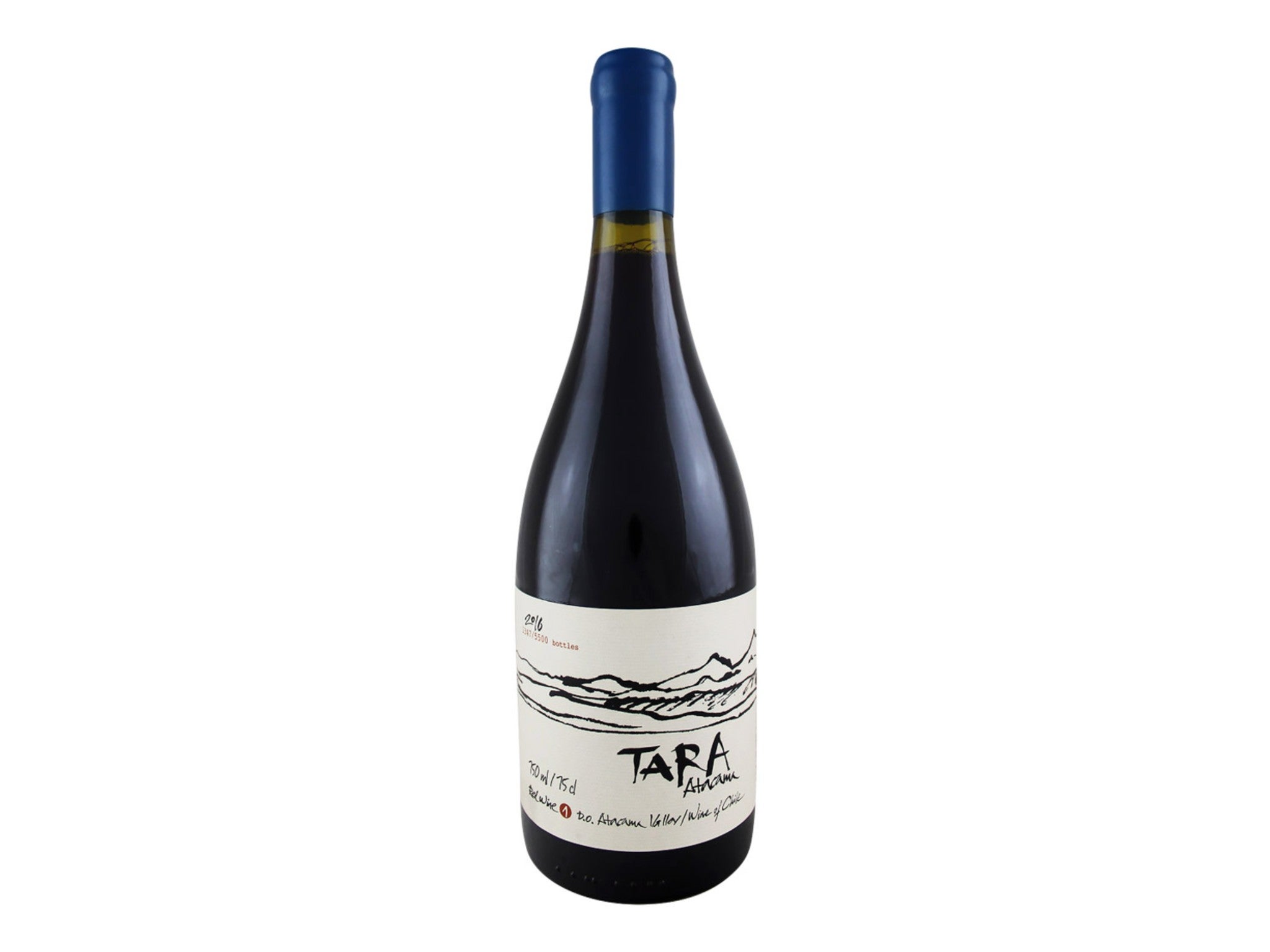 Tara pinot noir Atacama 2016, 13.5%, 750ml  indybest